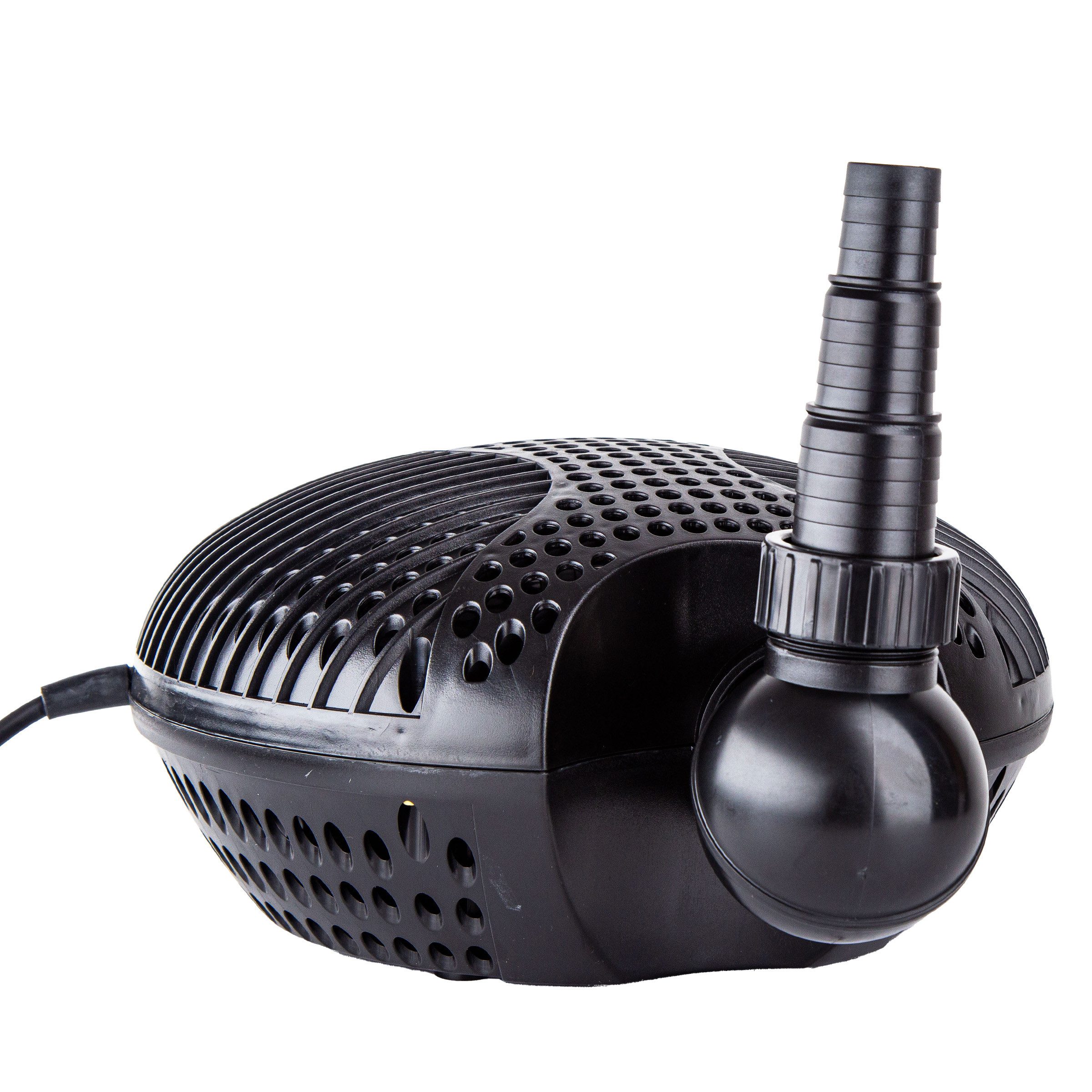 SÖLL Teichpumpe Filter- & Bachlaufpumpe, ideal für Springbrunnenaufsätze, 4.600 l/h mx. Fördermenge