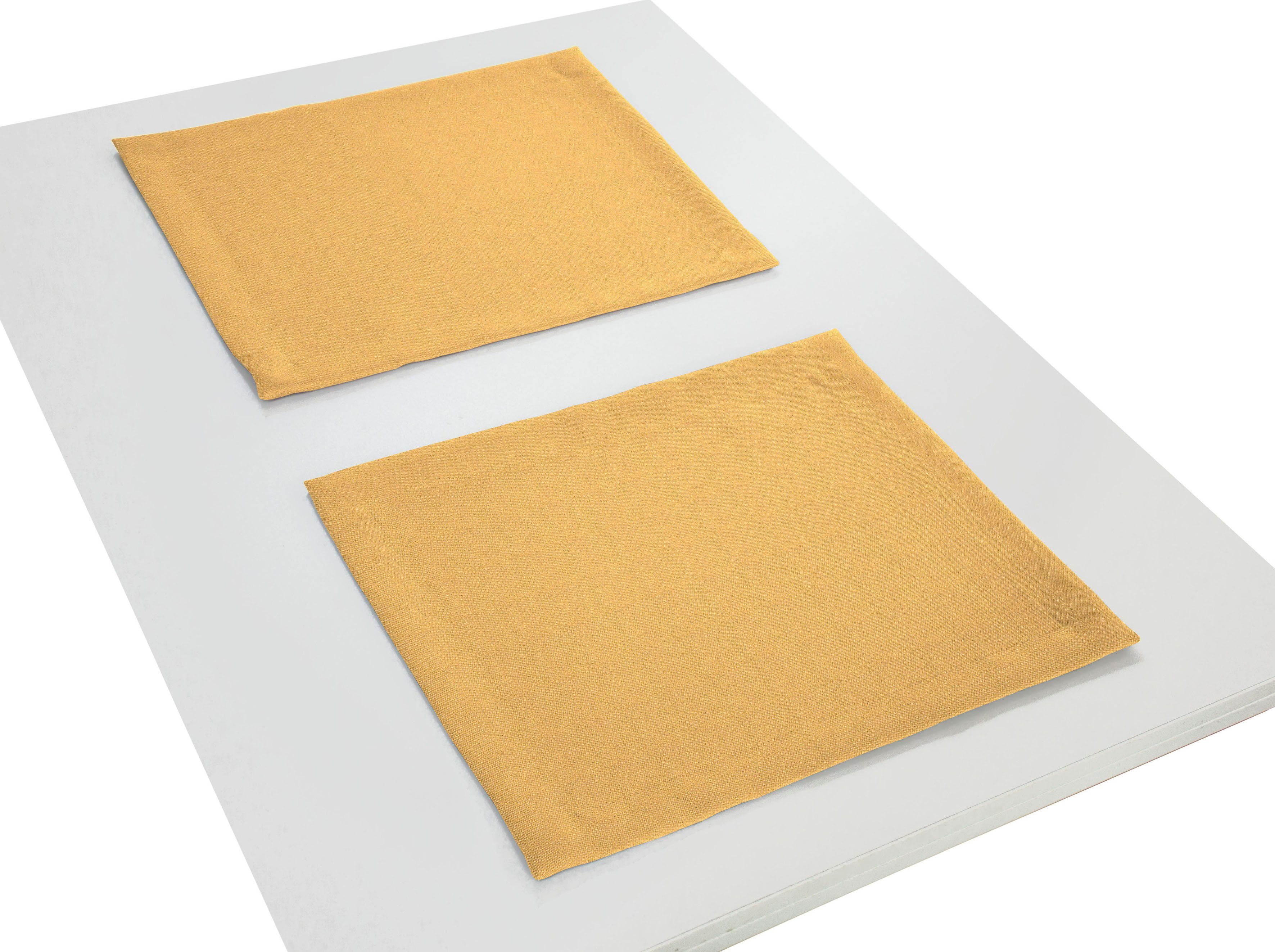 Adam Platzset Uni Collection, (2-St), GOTS günstig online kaufen