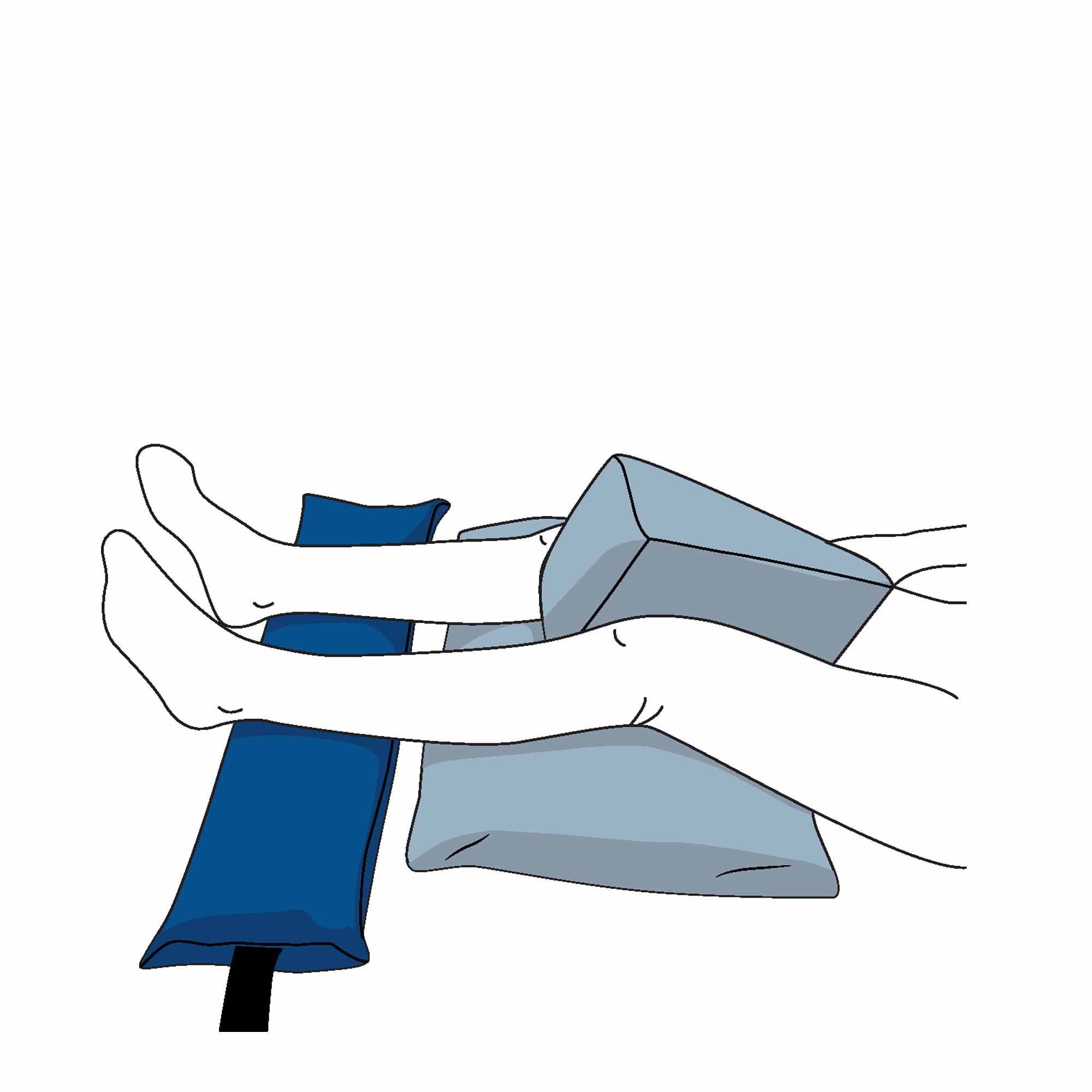 Softline Healthcare Products Fersenkissen CareWave (carepur) Fersenentlastungsgurt