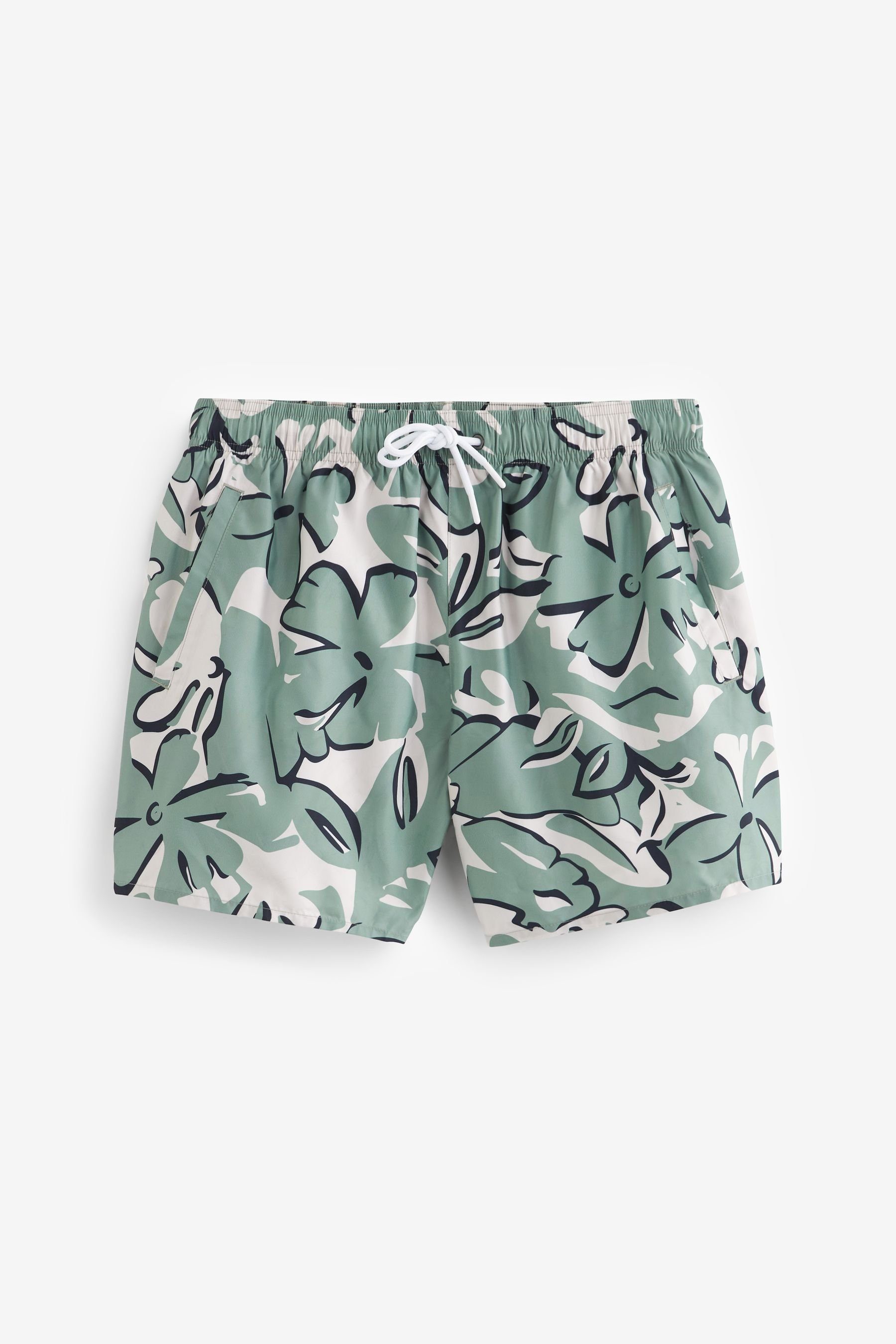 Next Badeshorts Badeshorts mit Print (1-St)