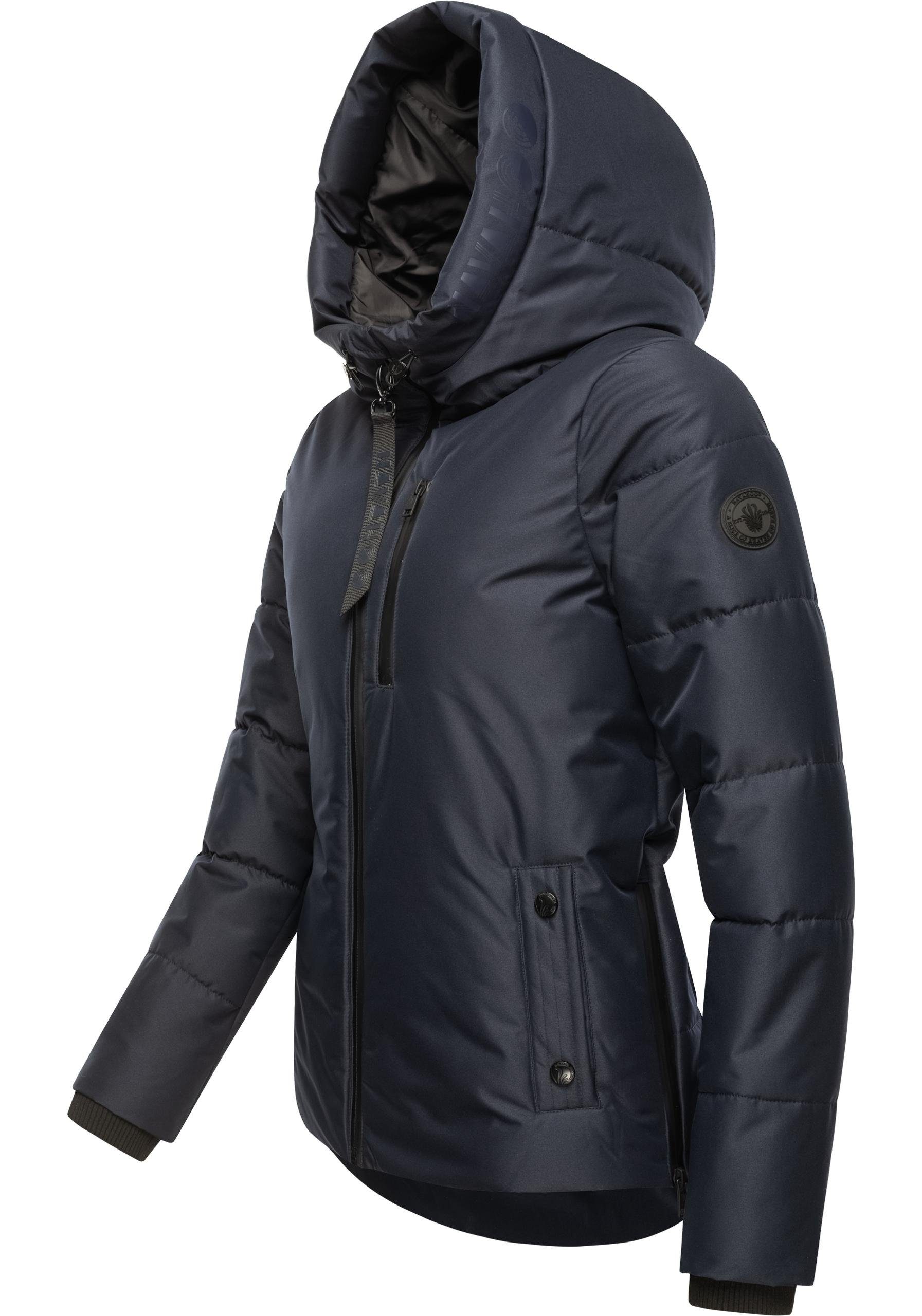 Navahoo Steppjacke Krümelein stylische Damen Winterjacke mit dezenter Steppung