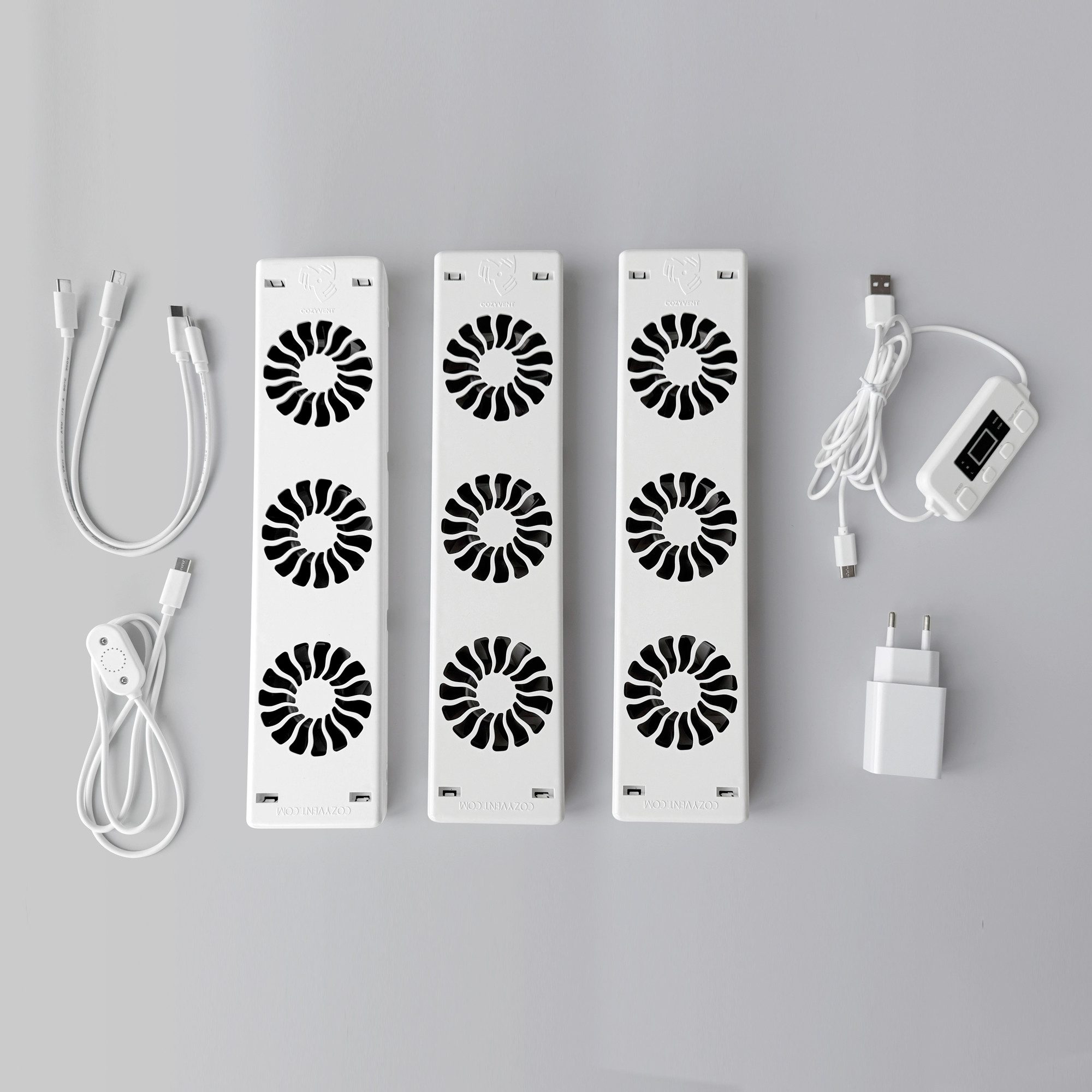 Cozy Vent Heizkörperventilator Heizkörper Ventilator Energiesparender günstig online kaufen
