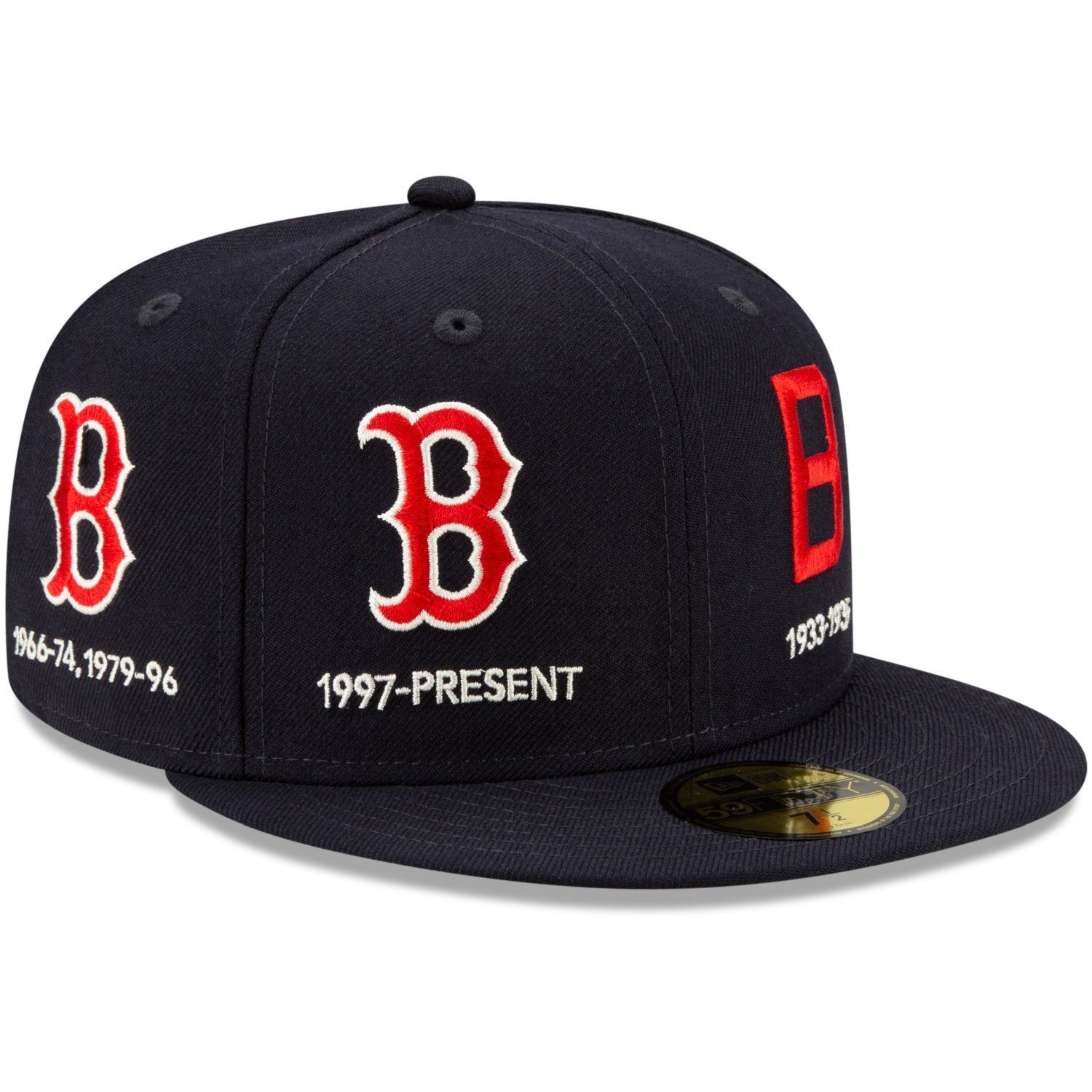 Sox Era COOPERSTOWN Cap Red Boston 59Fifty Fitted New