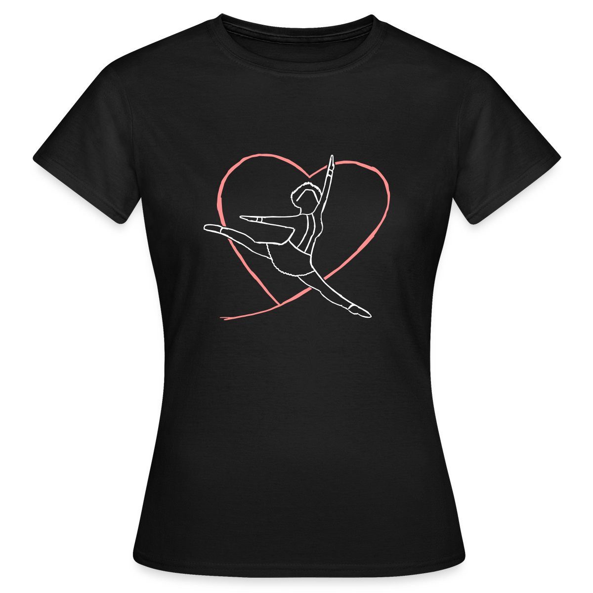 Spreadshirt T-Shirt Tanzmariechen Liebe Gardetanz Frauen T-Shirt (1-tlg)