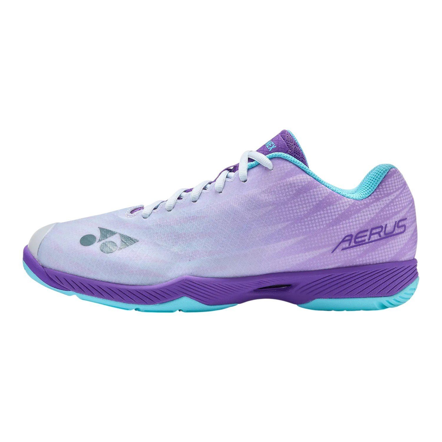 Yonex Aerus Z2 Wide (Leichtigkeit, weit/breit) 2025 violett/hellblau Herren Badmintonschuh