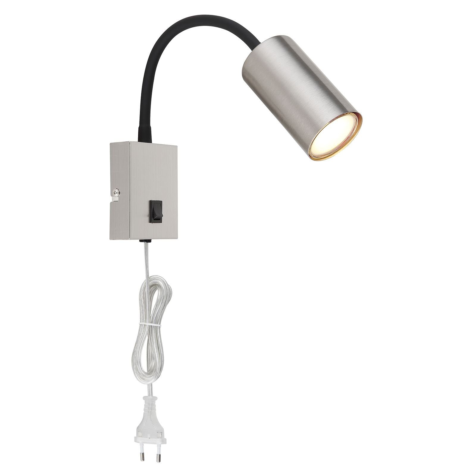 GLOBO LIGHTING Wandleuchte Wandleuchte Innen Wandlampe mit Schalter Wohnzimmer Schlafzimmer