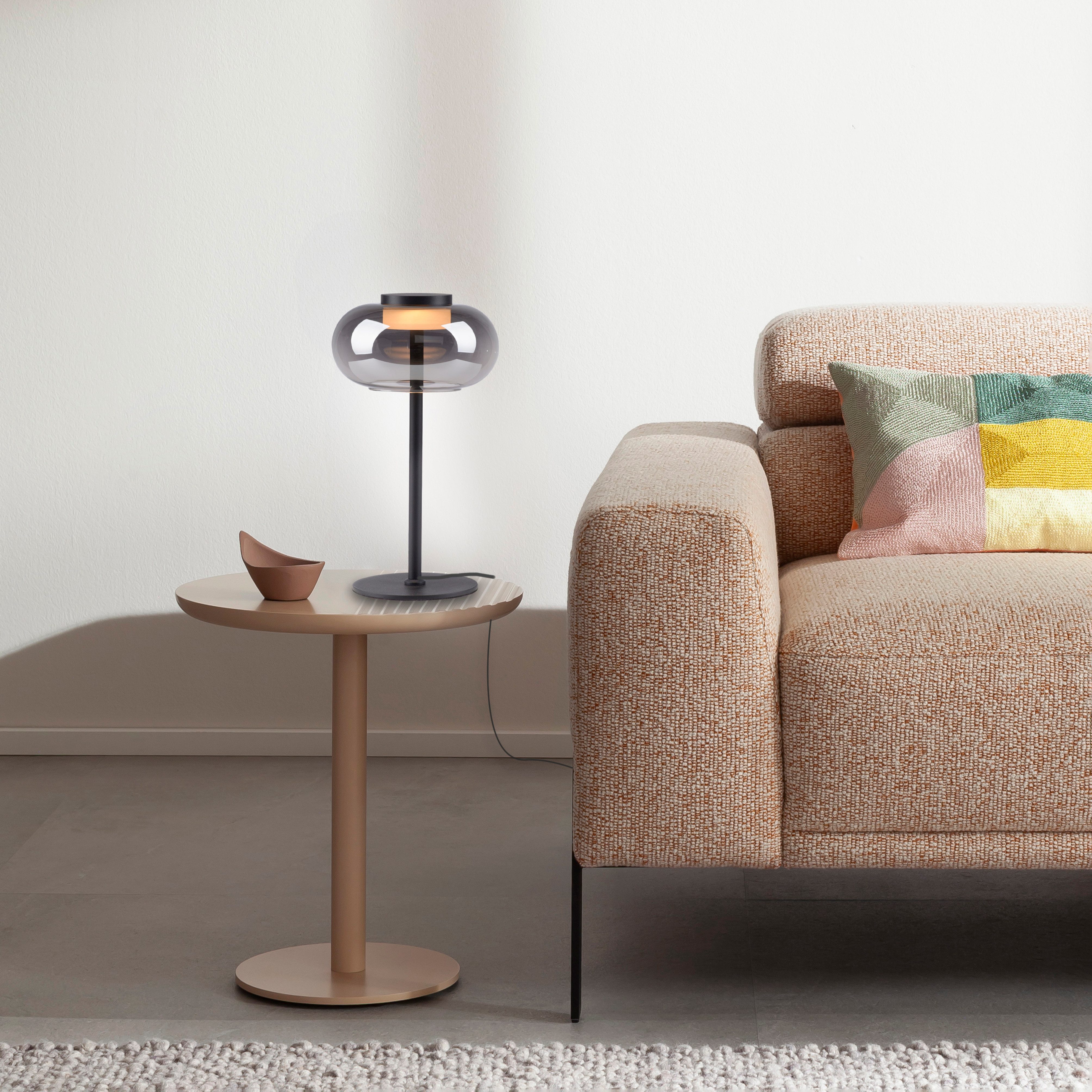 SCHÖNER WOHNEN-Kollektion LED Tischleuchte SIA, Ein-/Ausschalter, LED fest integriert, Warmweiß, SCHÖNER WOHNEN Kollektion, Schnurschalter