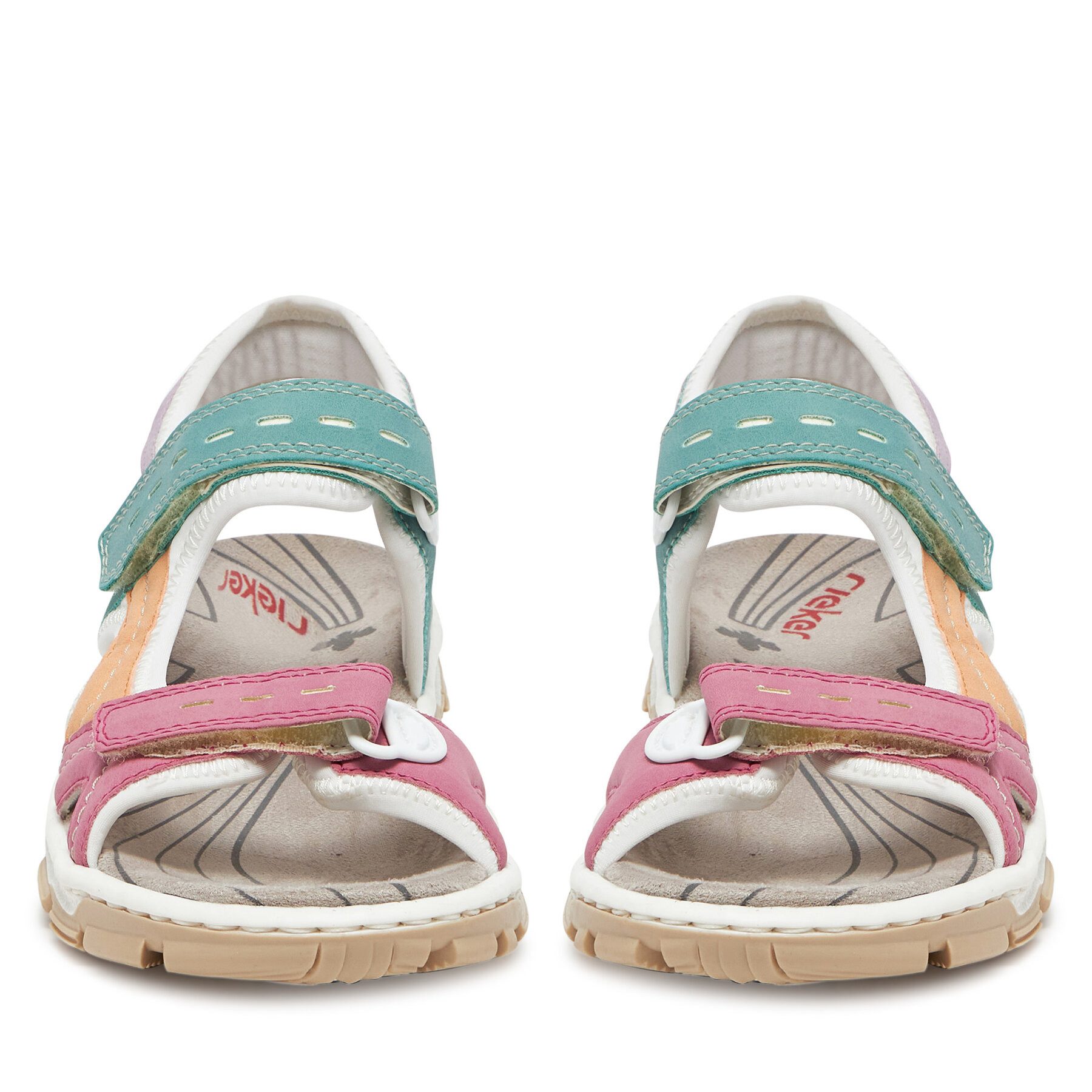 Rieker Rieker Damen-Sandalen Rosa 68866-92 Sandale