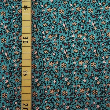 Stoffonkel Stoff Biojersey Kinderstoff Blumenwiese ab 0,5x1,65m