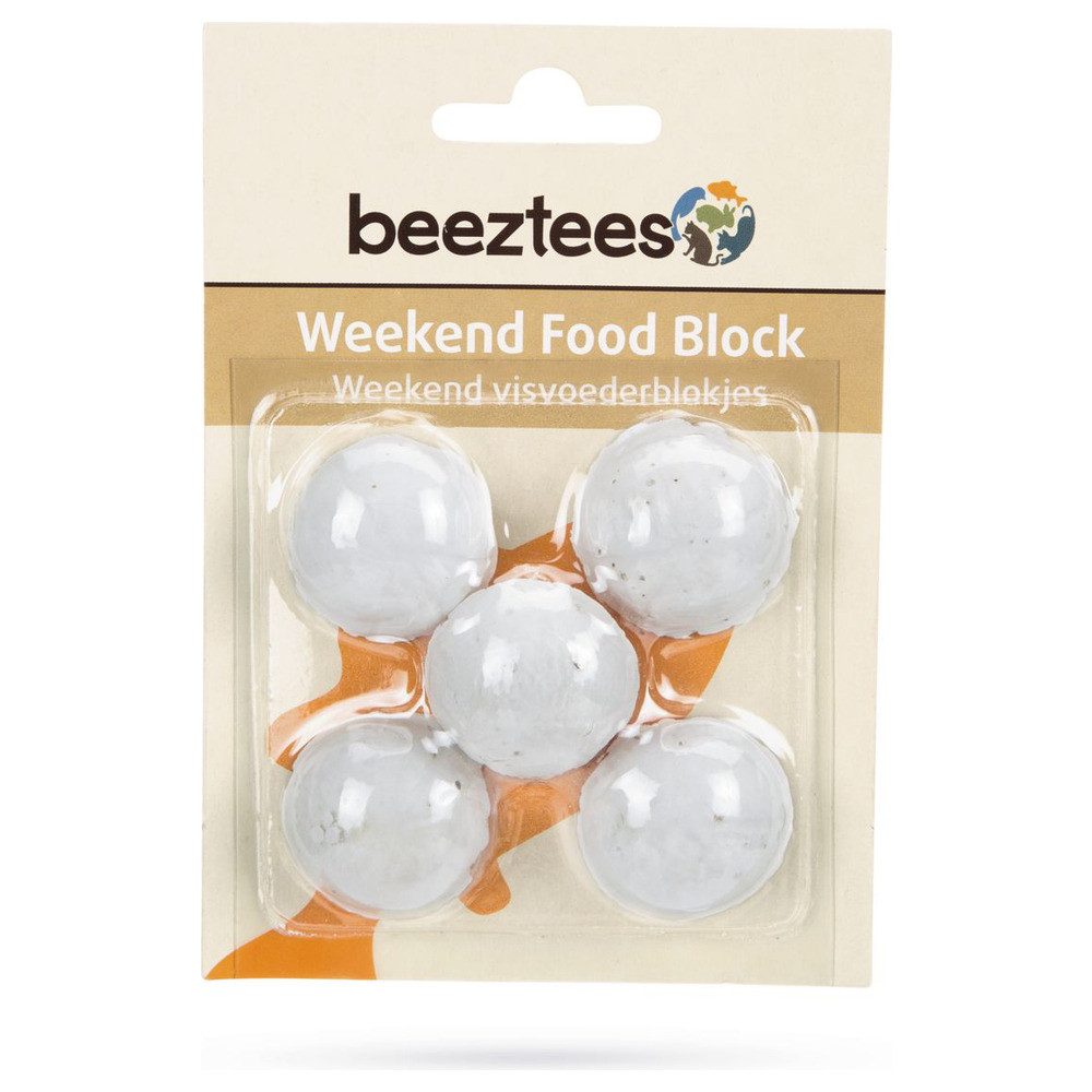Beeztees Fisch-Futterspender Wochenend-Fischfutterblock 110 g