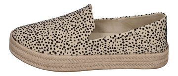 TOMS CAROLINA 10020992 Espadrille Natural Mini Cheetah