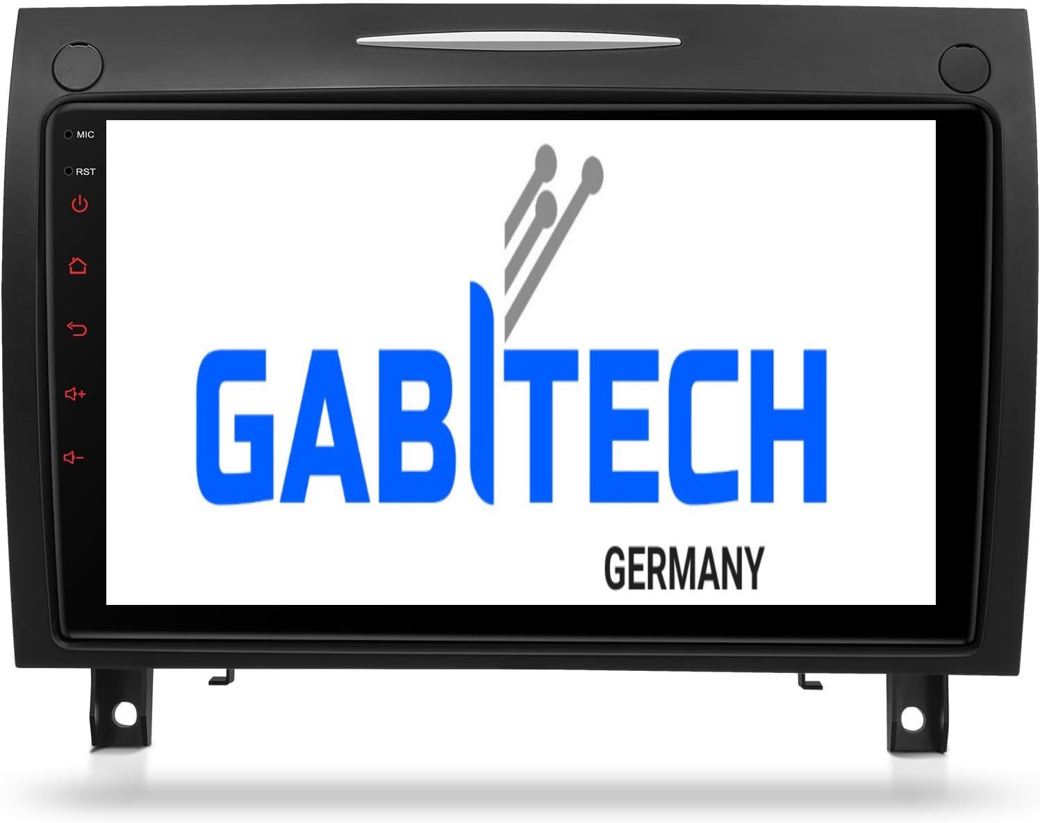 GABITECH 9 zoll Android 13 Autoradio für Mercedes Benz SLK-Class R171 Carplay Einbau-Navigationsgerät (Europa, Drahtlos Carplay und Android Auto. Einbau Service)