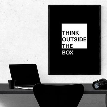 MOTIVISSO Poster Think Outside The Box