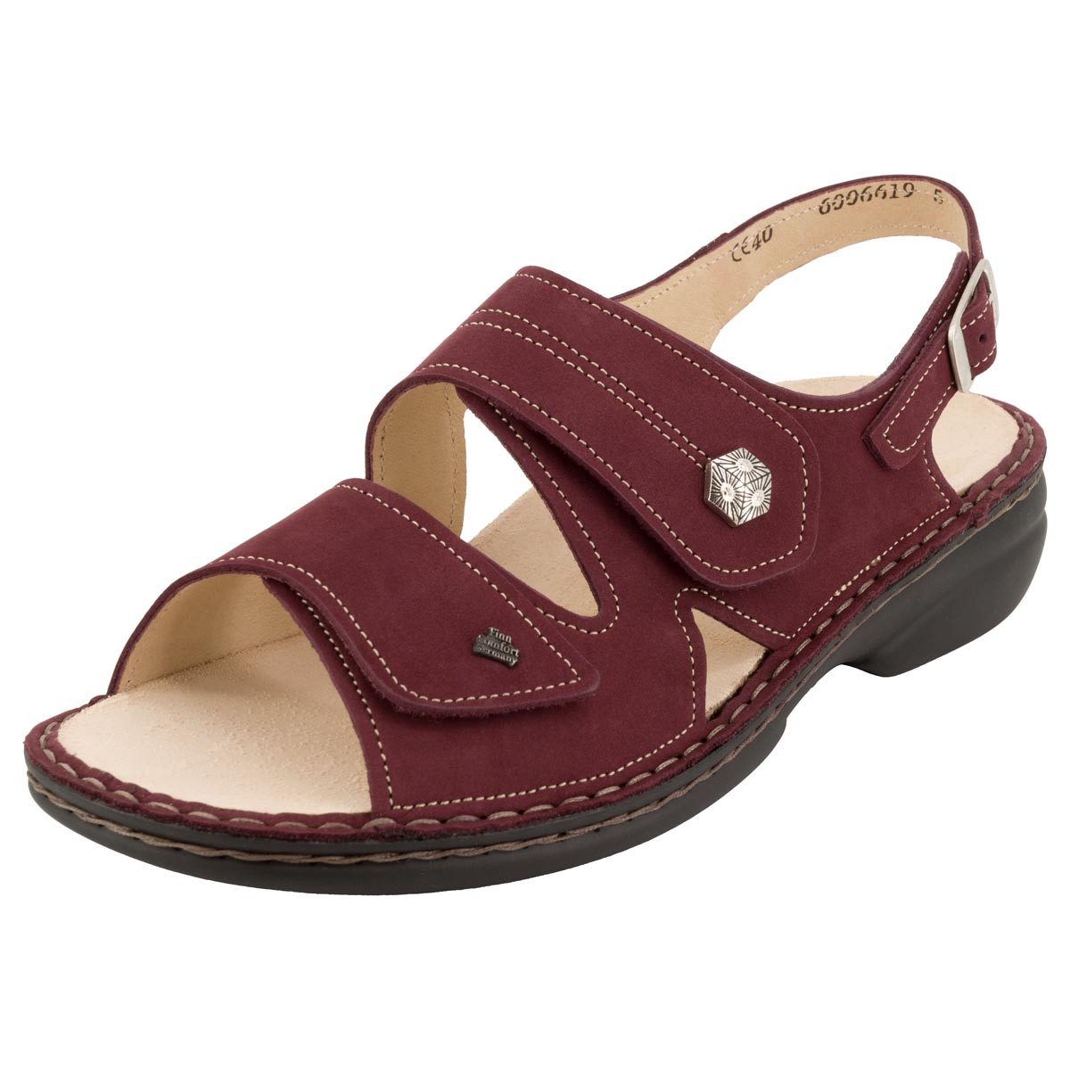 Finn Comfort Milos Sandale (1-tlg) Sandalen - Hochwertiges Leder für edlen Look