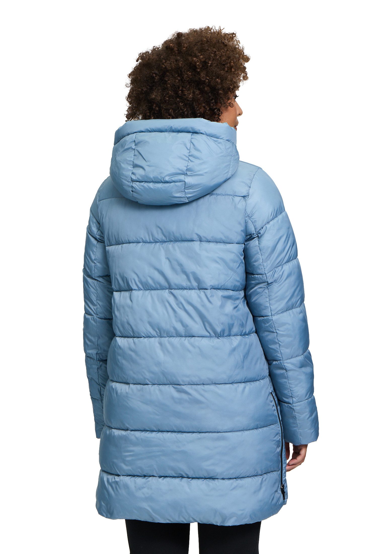 Cartoon Outdoorjacke Damen mit Kapuze