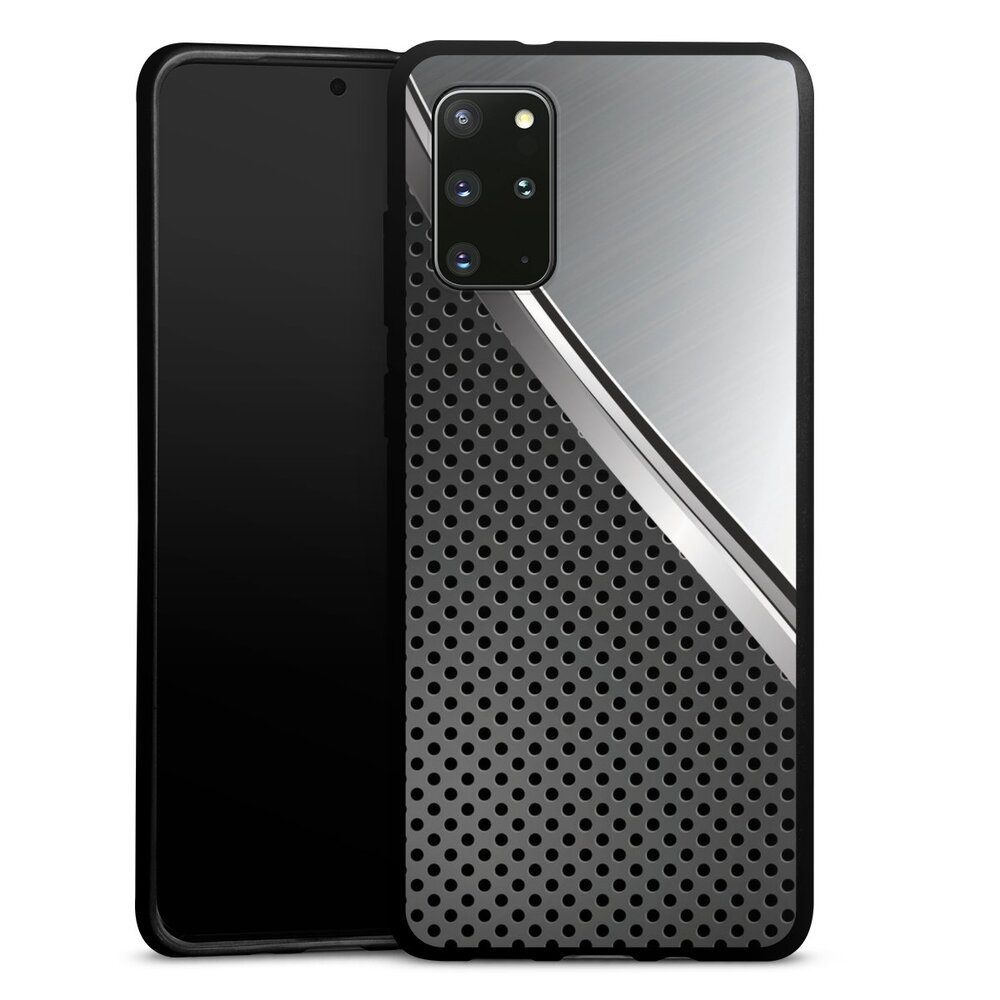 Handyhülle Carbon Stahl Metall Duo Metal Surface