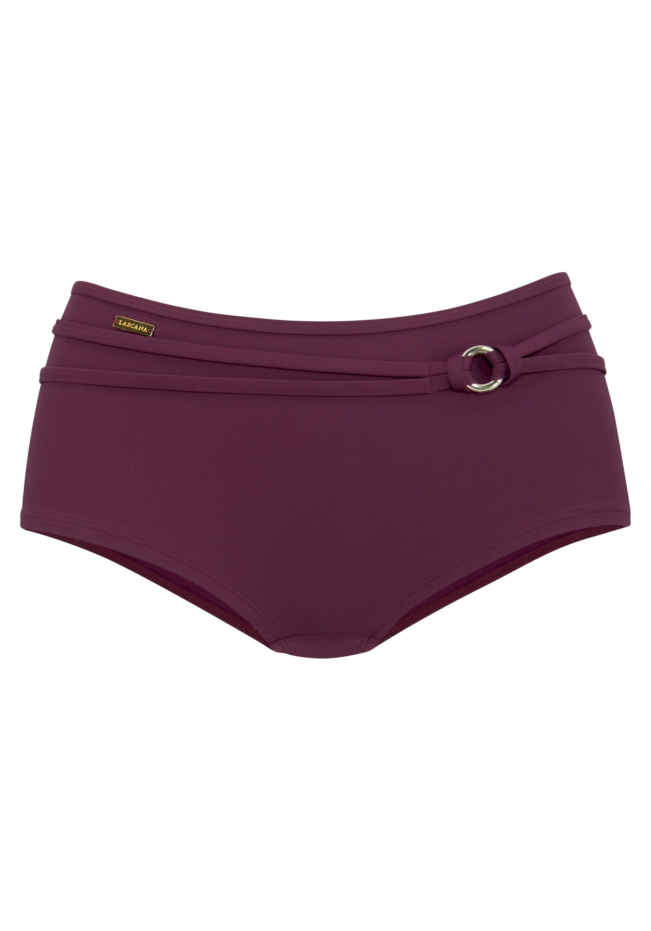 LASCANA Bikini-Hotpants Italy Mit Gürtel mehr