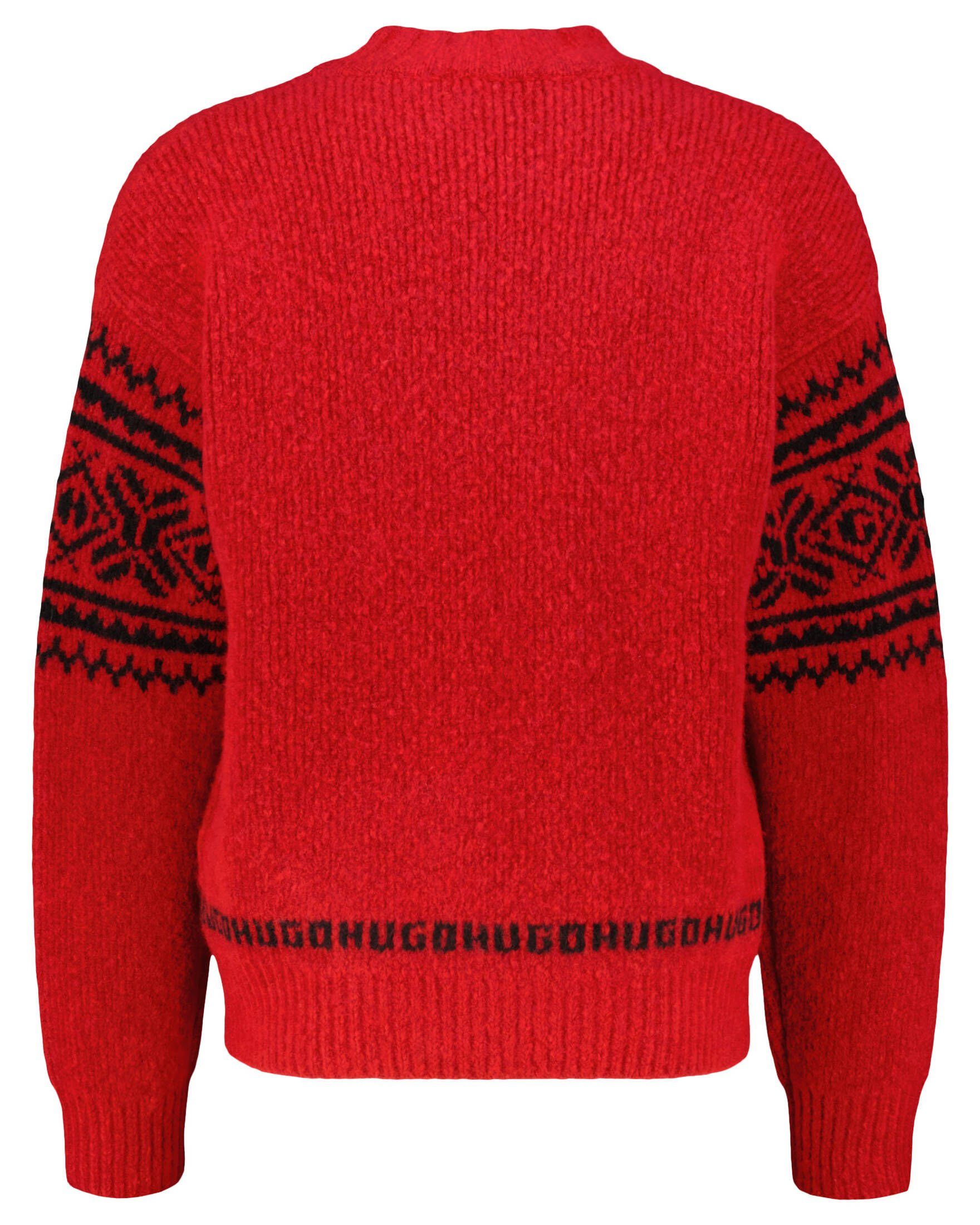 HUGO Strickpullover (1-tlg), Material: Obermaterial: 77% Wolle, 22%  Polyamid, 1% Elasthan online kaufen | OTTO