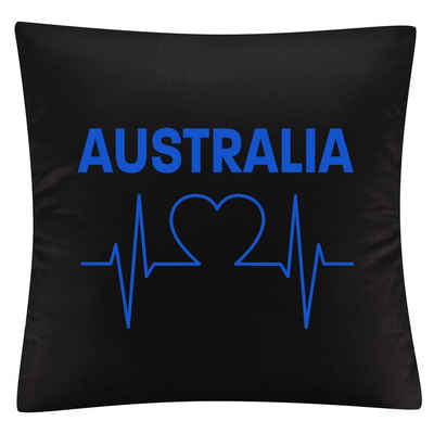 Kissenbezug Australia - Herzschlag - Kissen, multifanshop