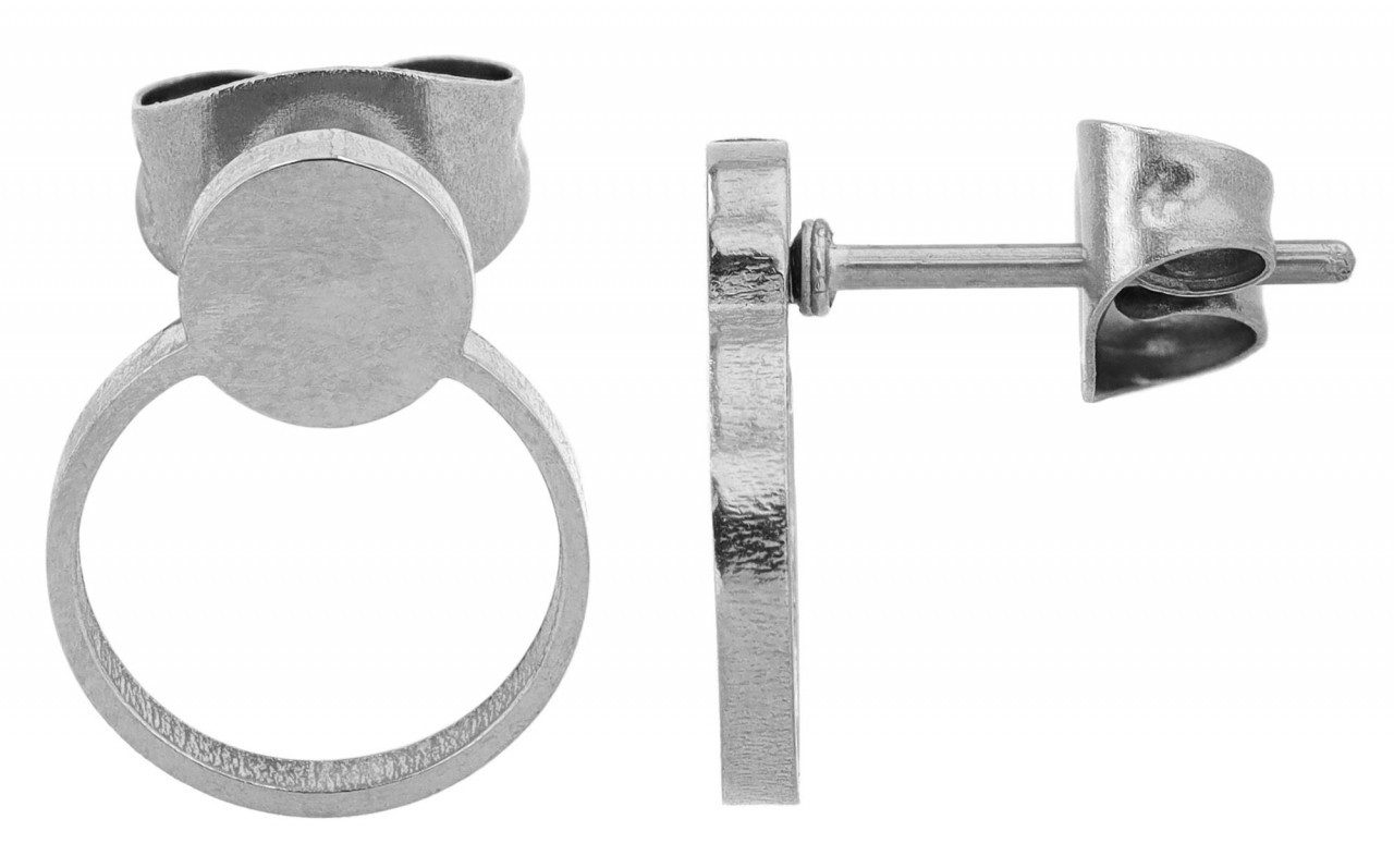 Paar Ohrhänger Damen Ohrstecker aus Edelstahl