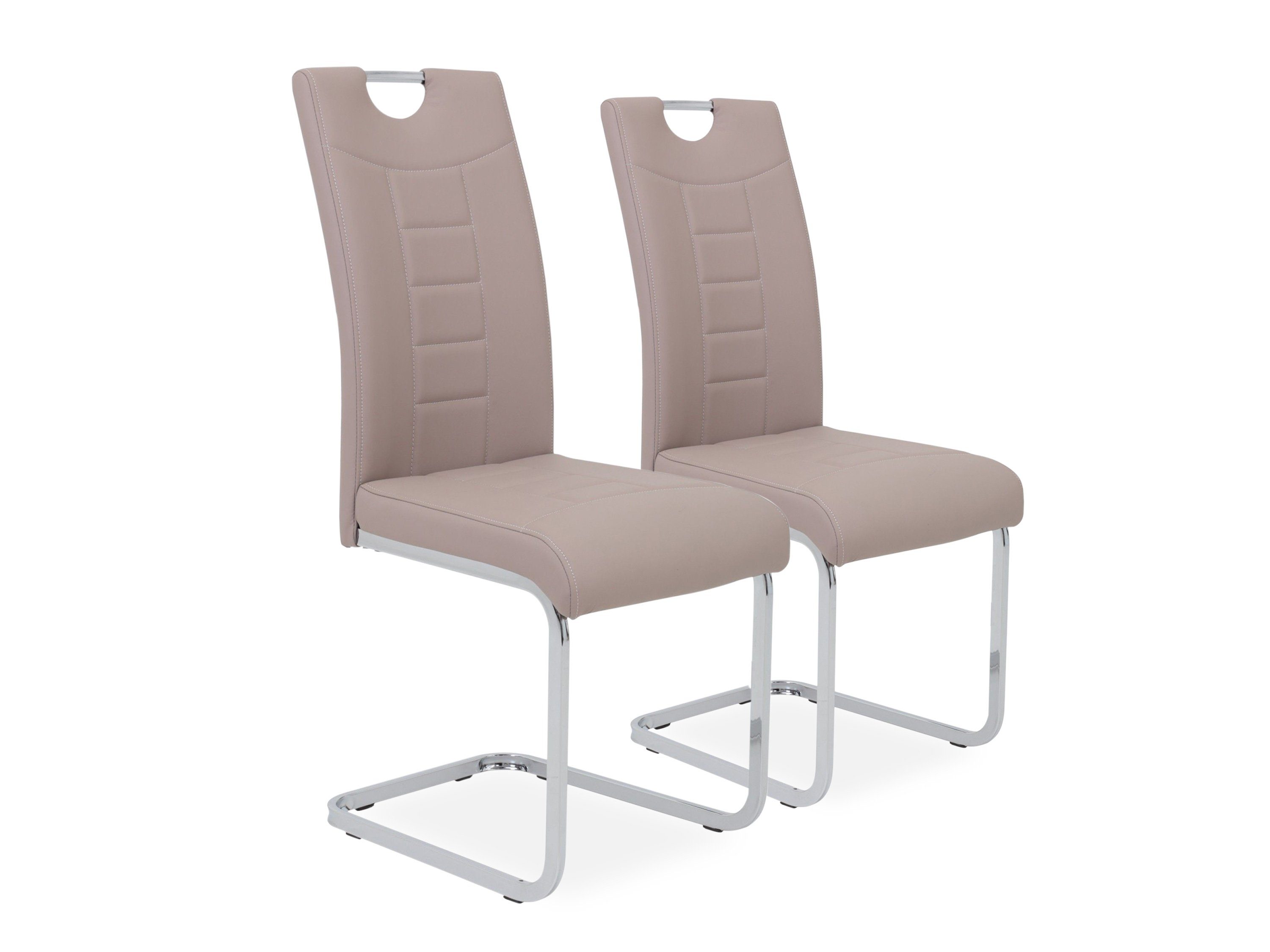 HELA Freischwinger Freischwinger, HELA Freischwinger RUBY S 2er Set (BHT 44x103x60 cm) Esszimmerstuhl