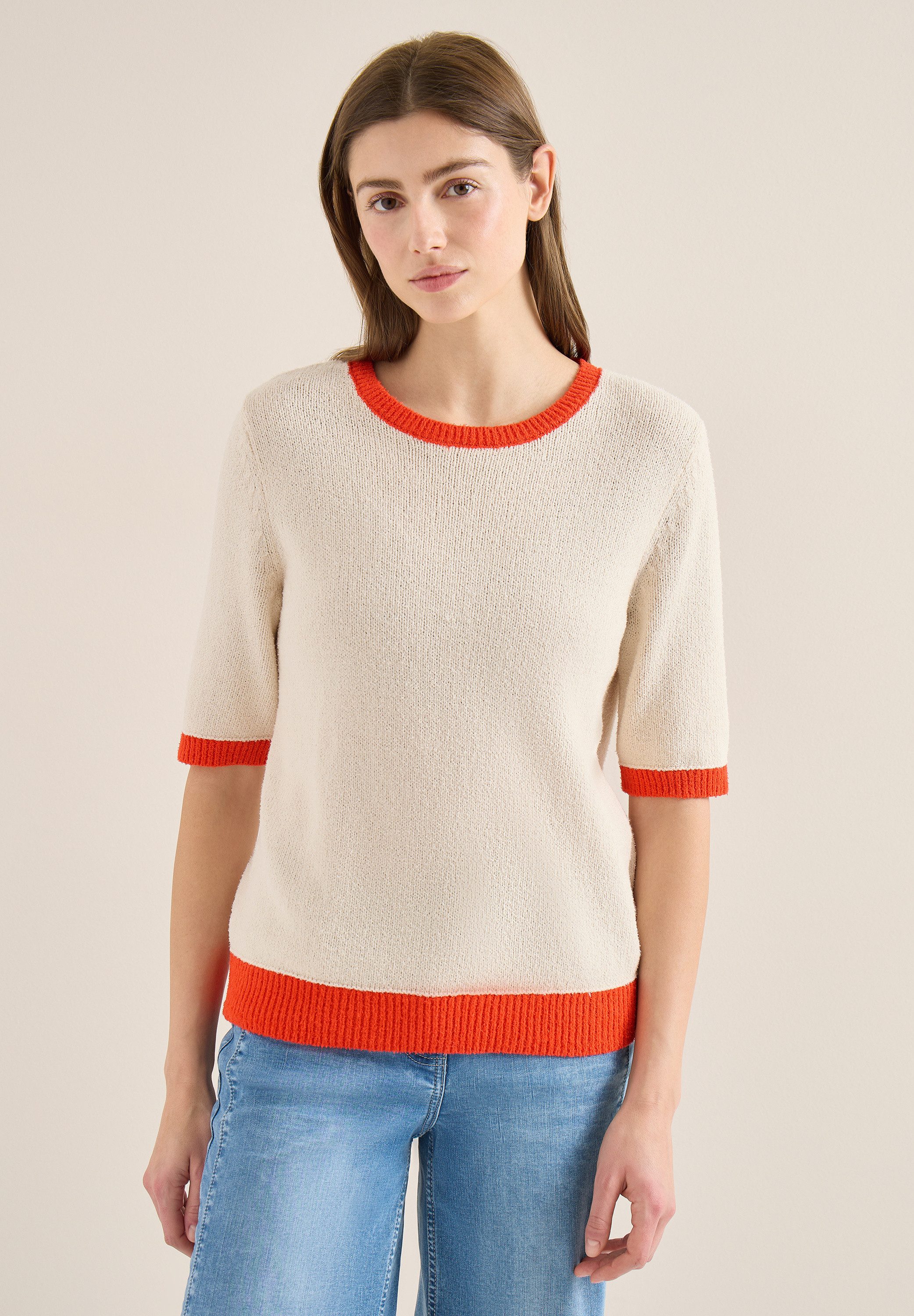 Kurzarmpullover