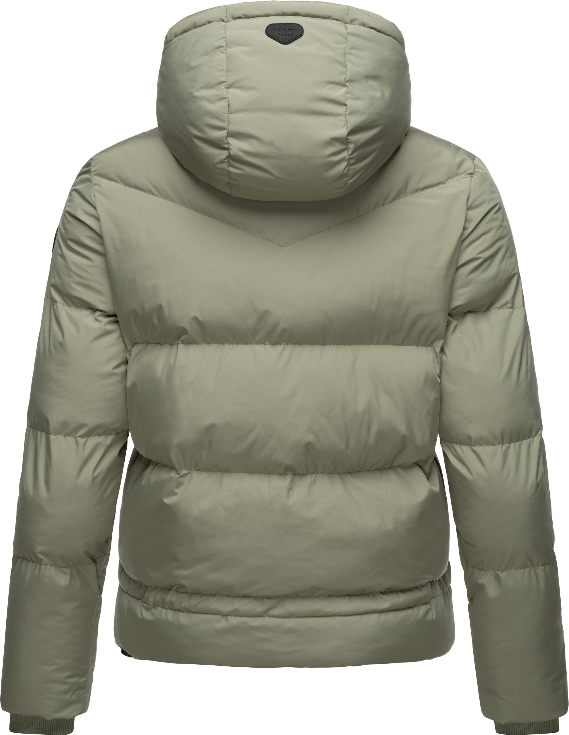 Ragwear Steppjacke Briony Wasserdichte Damen Winterjacke mit Kapuze