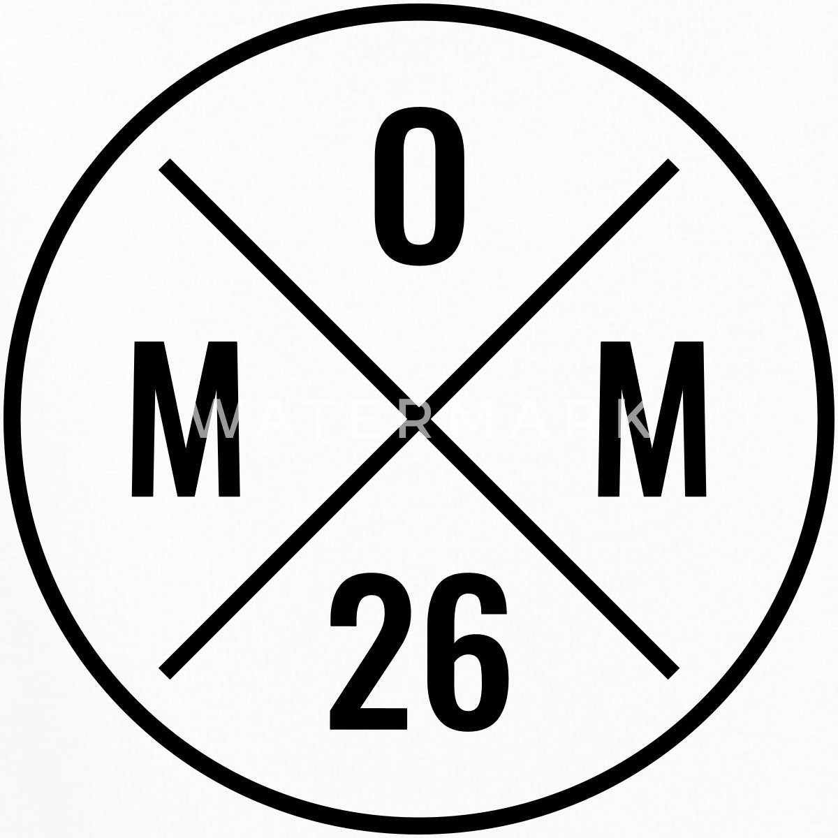 Spreadshirt T-Shirt Mom 2026 Modernes Mama Logo Schwangerschaft Premium Tank Top Damen (1-tlg)