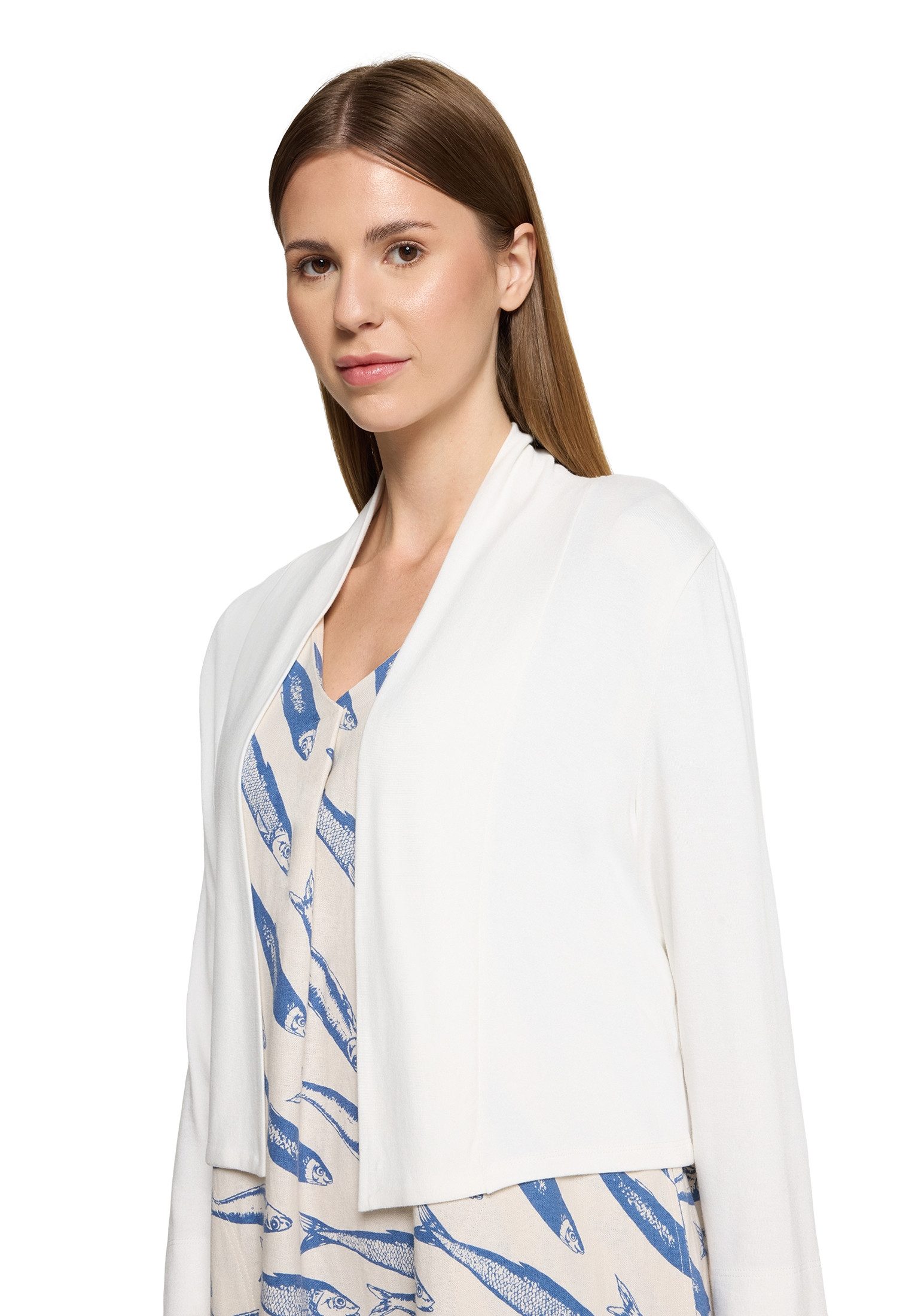 Betty Barclay Shirtjacke Damen mit 3/4 Arm (1-tlg) Form