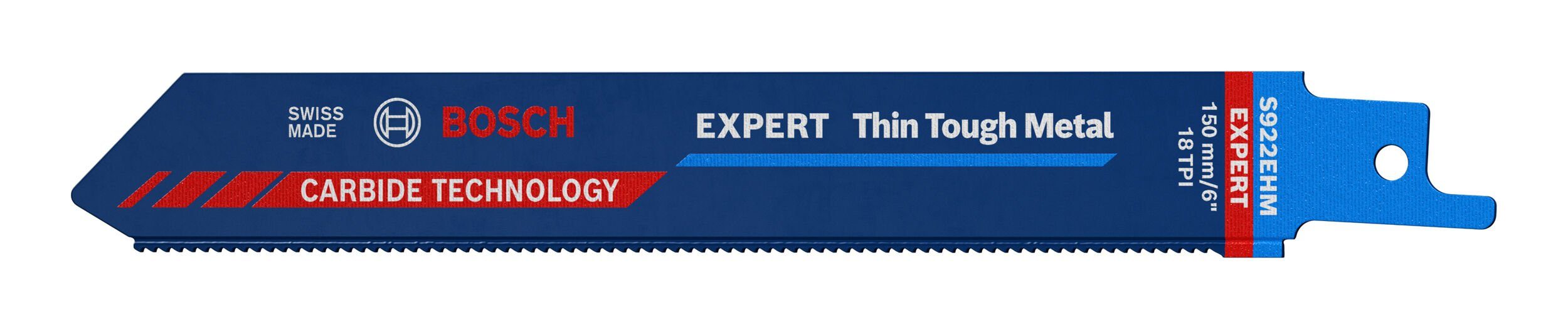 BOSCH Säbelsägeblatt Expert Stück), (10 S for Expert 922 Tough Thick 10er-Pack Metal - StainlessSteel Endurance EHM