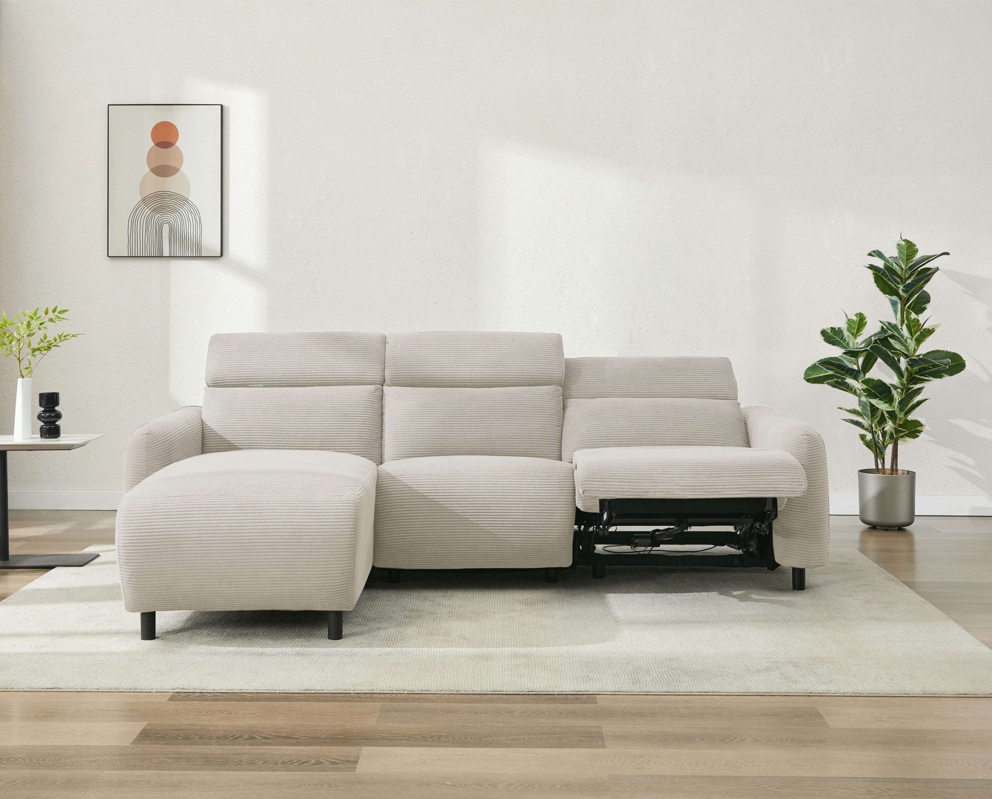 Home affaire Ecksofa SKAANE in Cord, günstig online kaufen