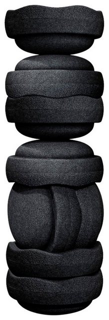 Stapelstein Spielzeug-Gartenset »Stapelstein black«, für Drinnen und Draußen, 8-tlg. ØxH: 27,5x12 cm