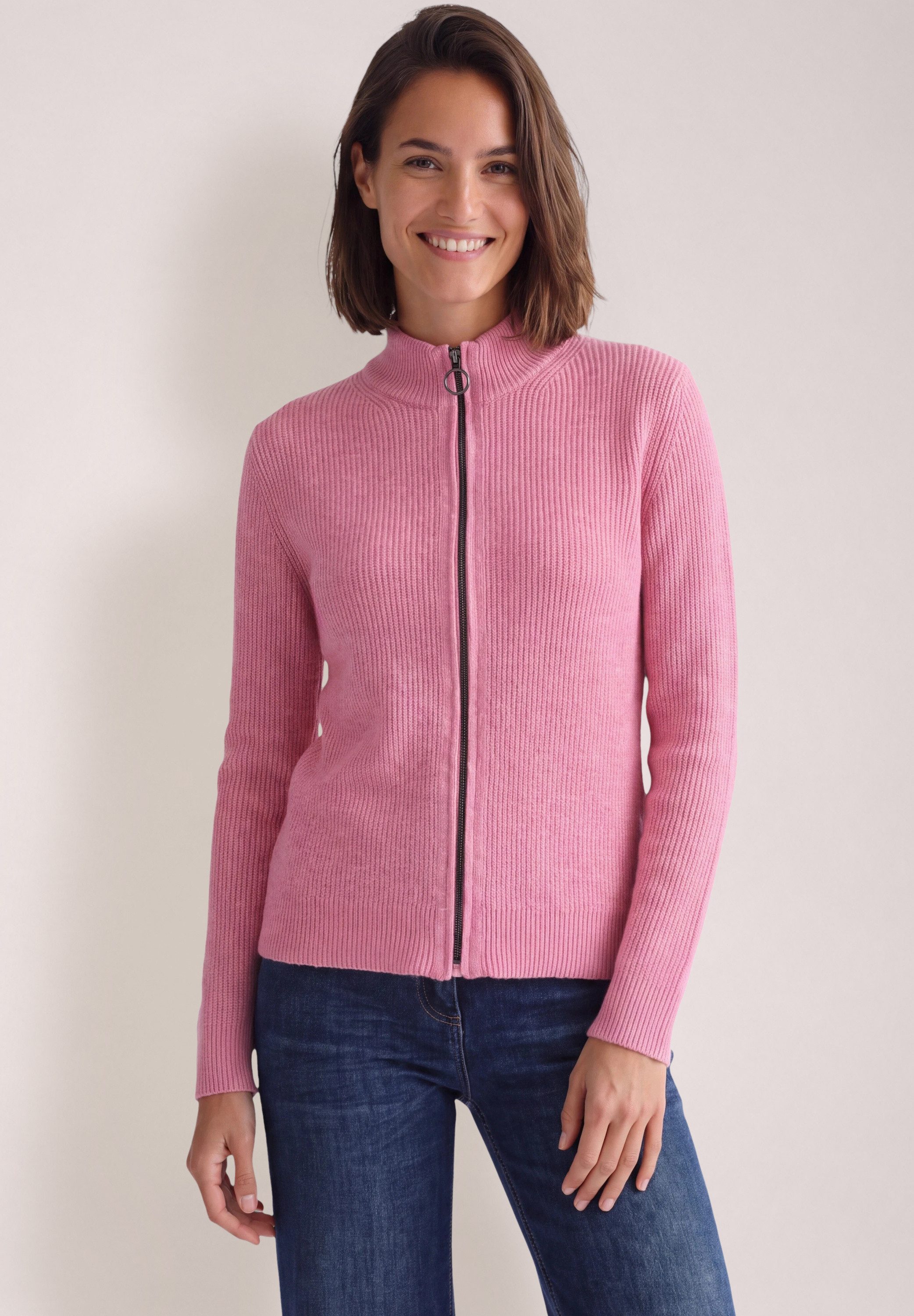 CECIL Cardigan aus Feinstrick