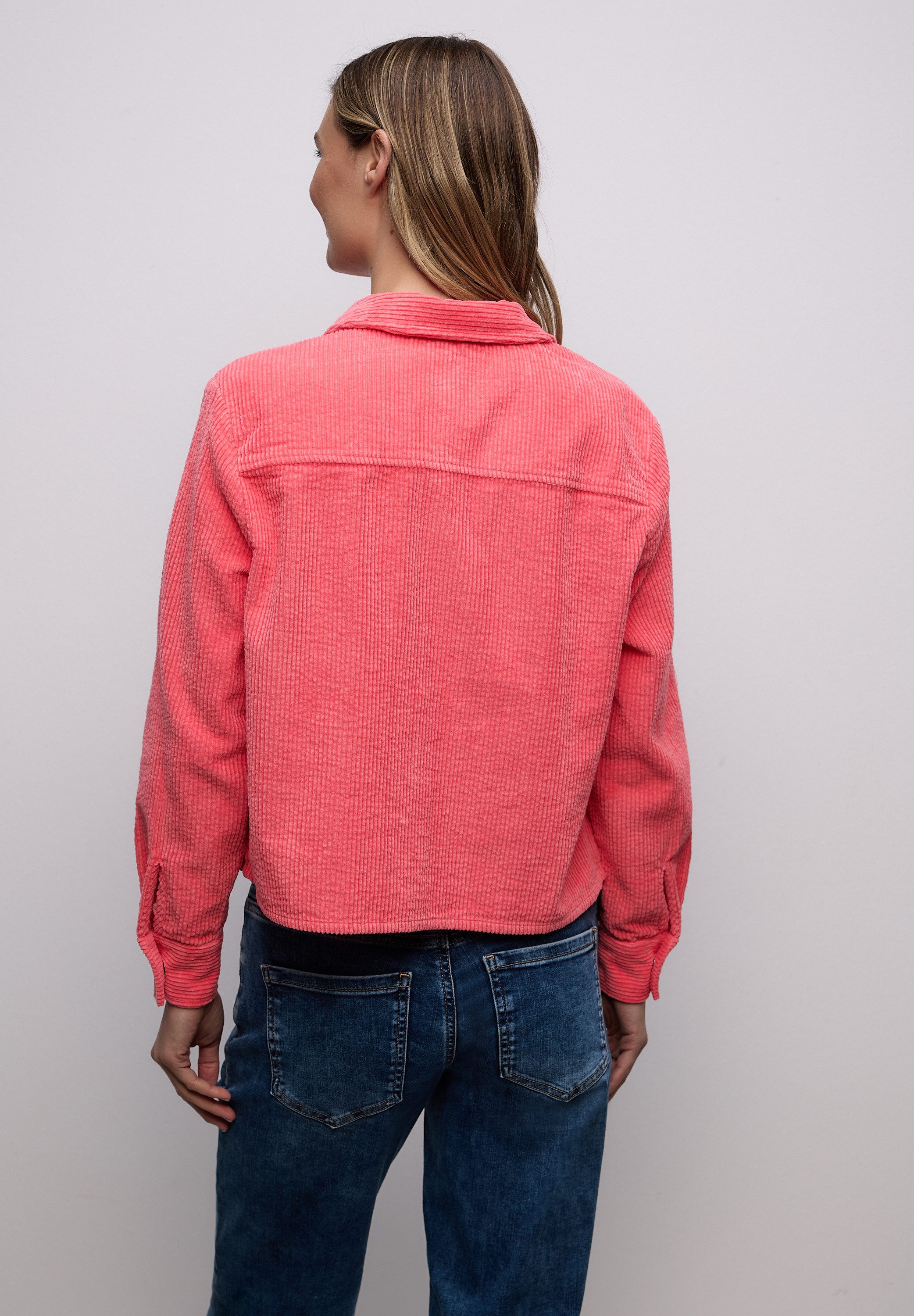 STREET ONE Langarmbluse in Cord-Optik günstig online kaufen