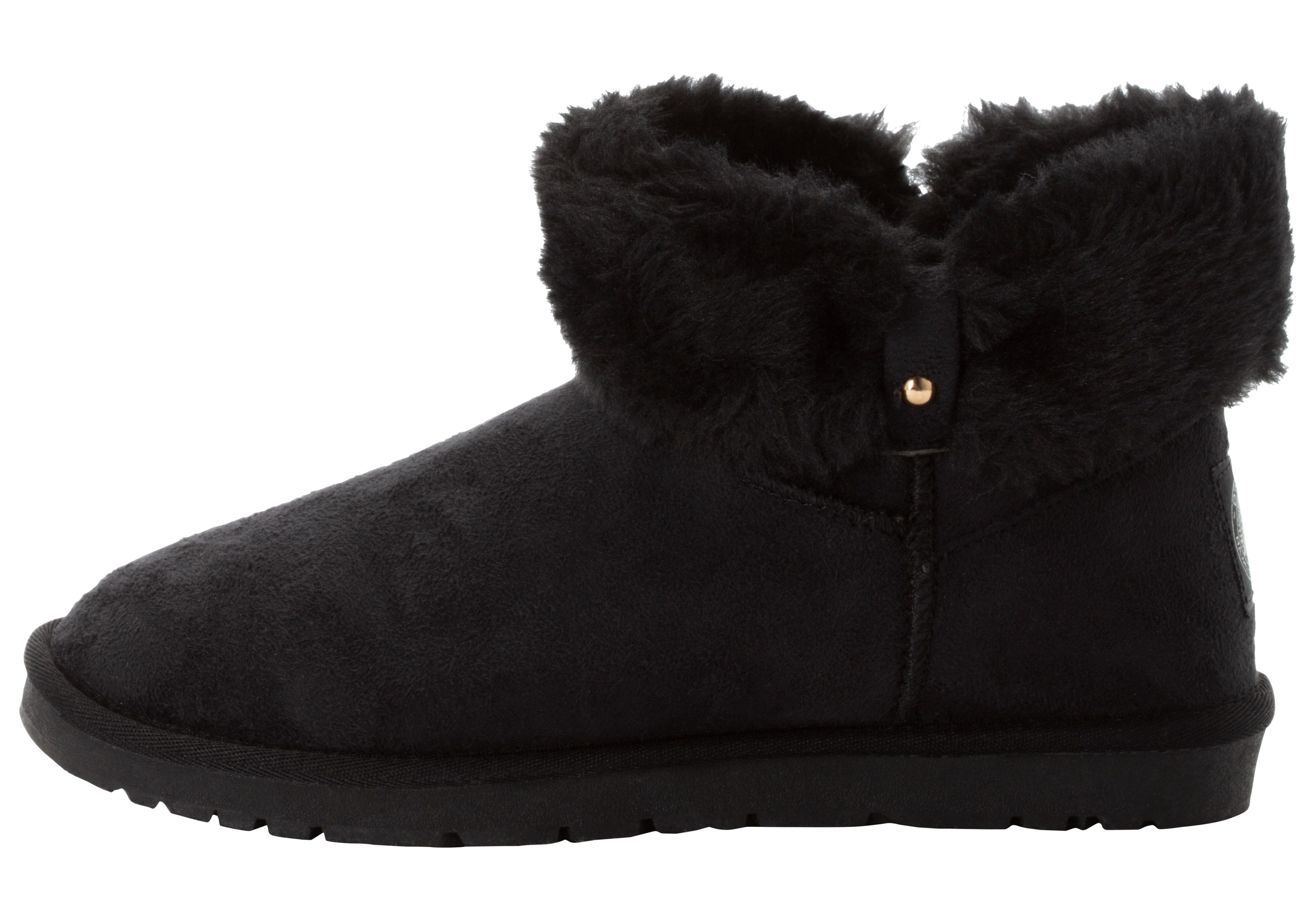 O Neill JENNER WOMEN MID Schlupfboots Winterboots Snowboots Winterschuhe gefuttert Warme FuBe durch kuscheliges Innenfutter