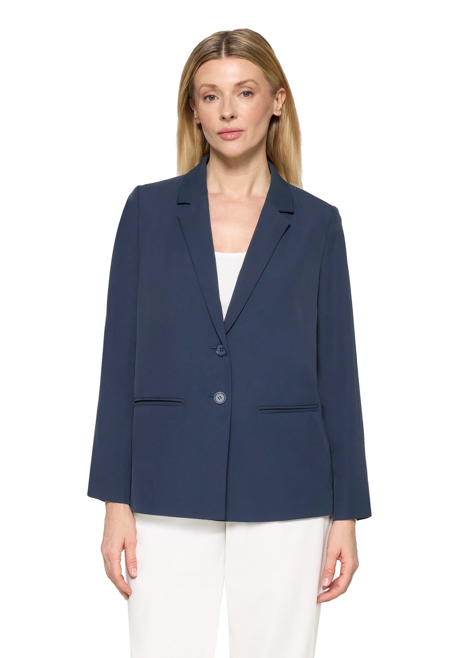 Longblazer Damen mit Reverskragen