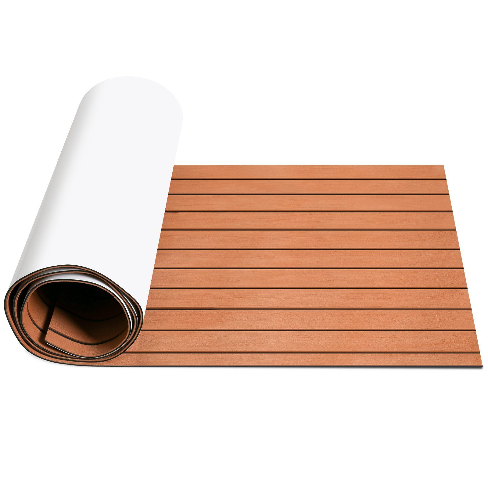 Gimisgu Bodenmatte Deck Teppich Bodenbelag Matte Bodenmatte Teak EVA Schaum Anti-Rutsch