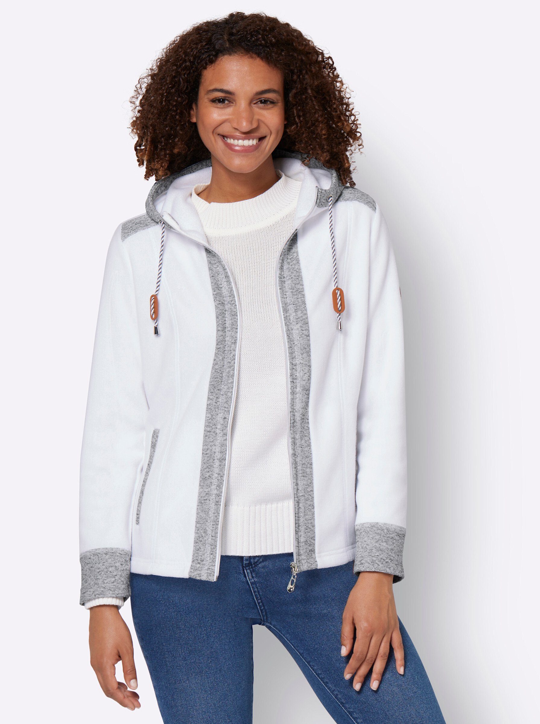 ecru WITT Fleecejacke WEIDEN