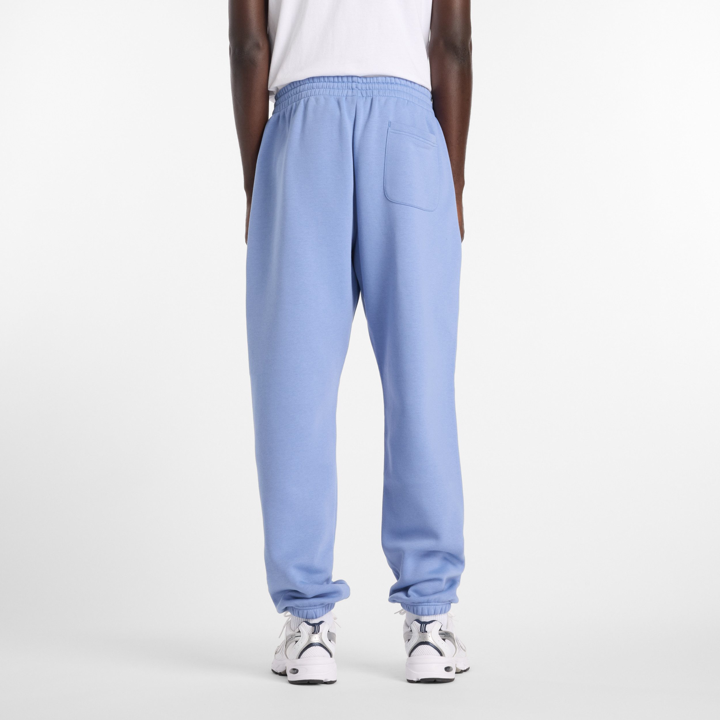 New Balance Jogginghose mit Kordelverschluss, aus Baumwoll-Polyester-Material