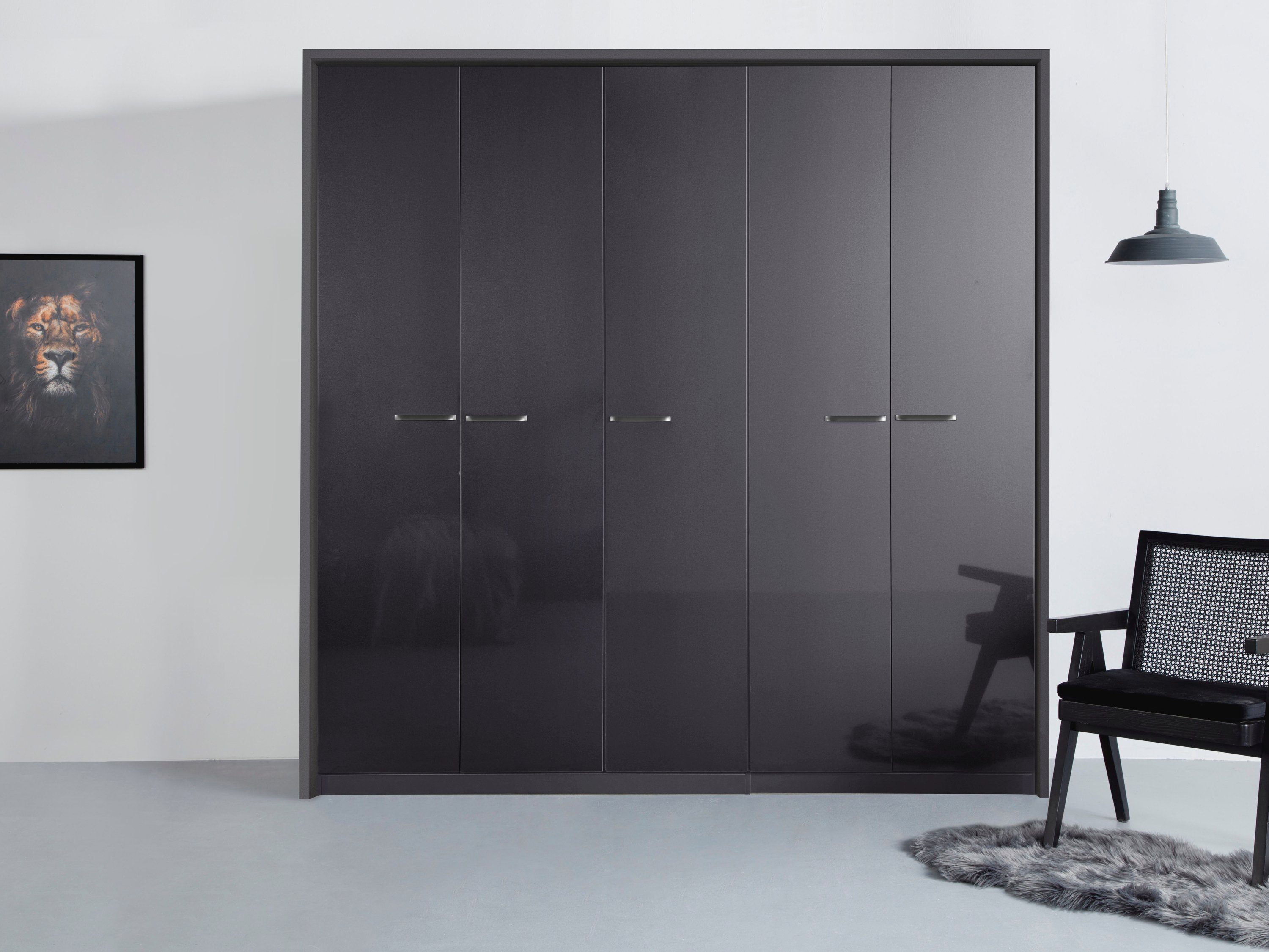 rauch Drehtürenschrank "Oteli", inkl. Passepartout optional mit Beleuchtung günstig online kaufen