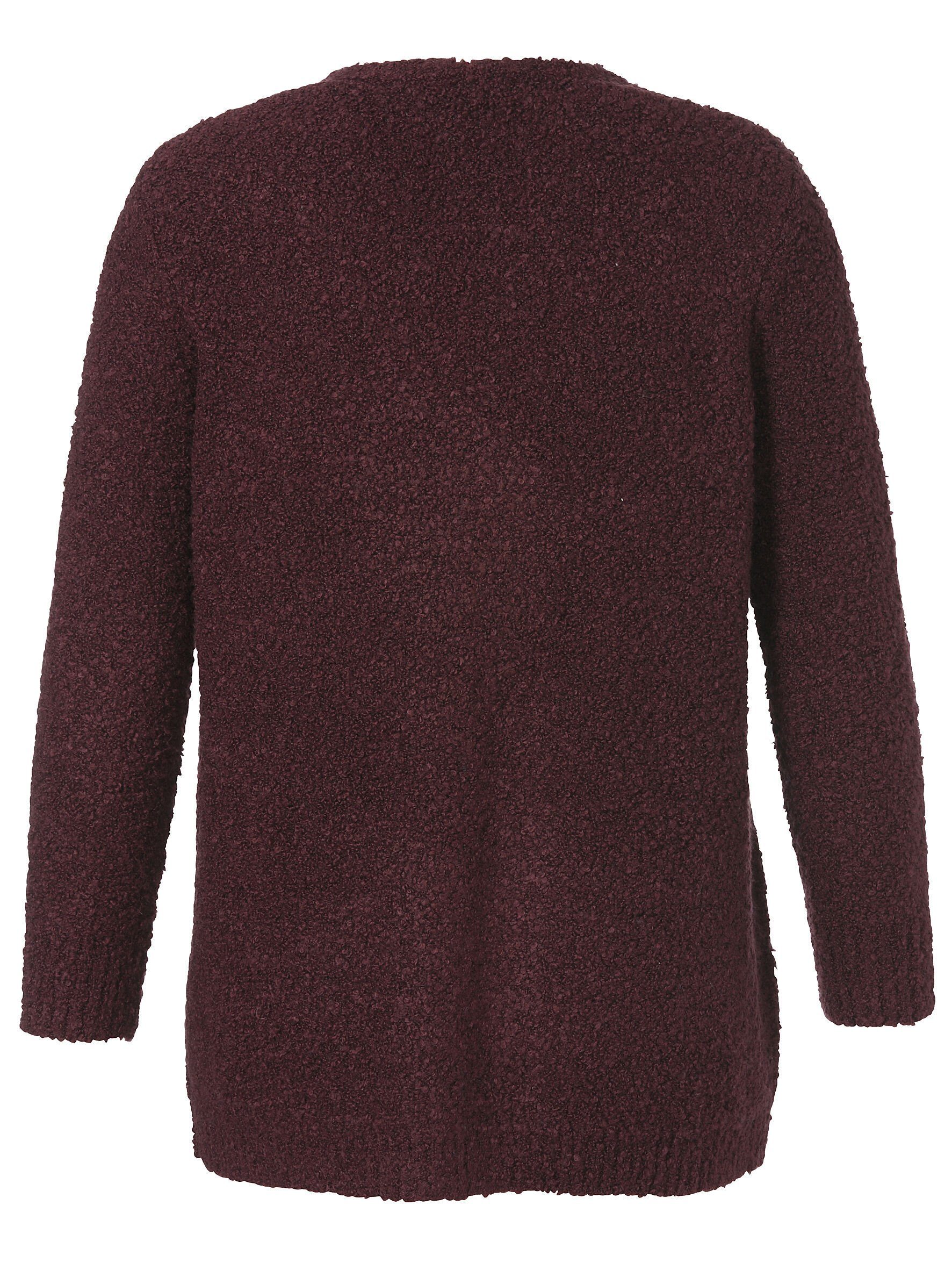 VIA APPIA DUE Strickjacke aus unifarbenem günstig online kaufen