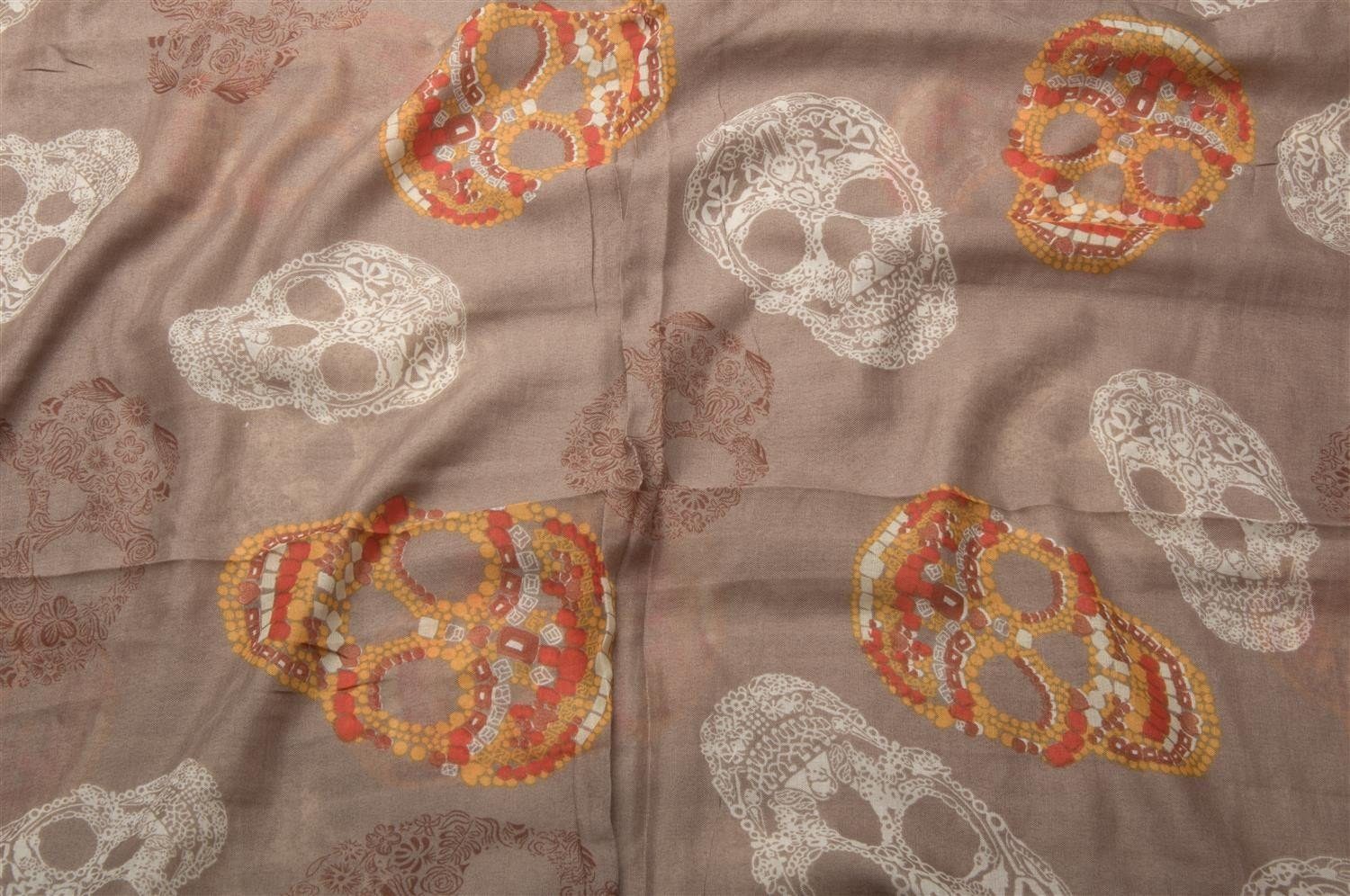 styleBREAKER Loop Loop mit Sugar Skull günstig online kaufen