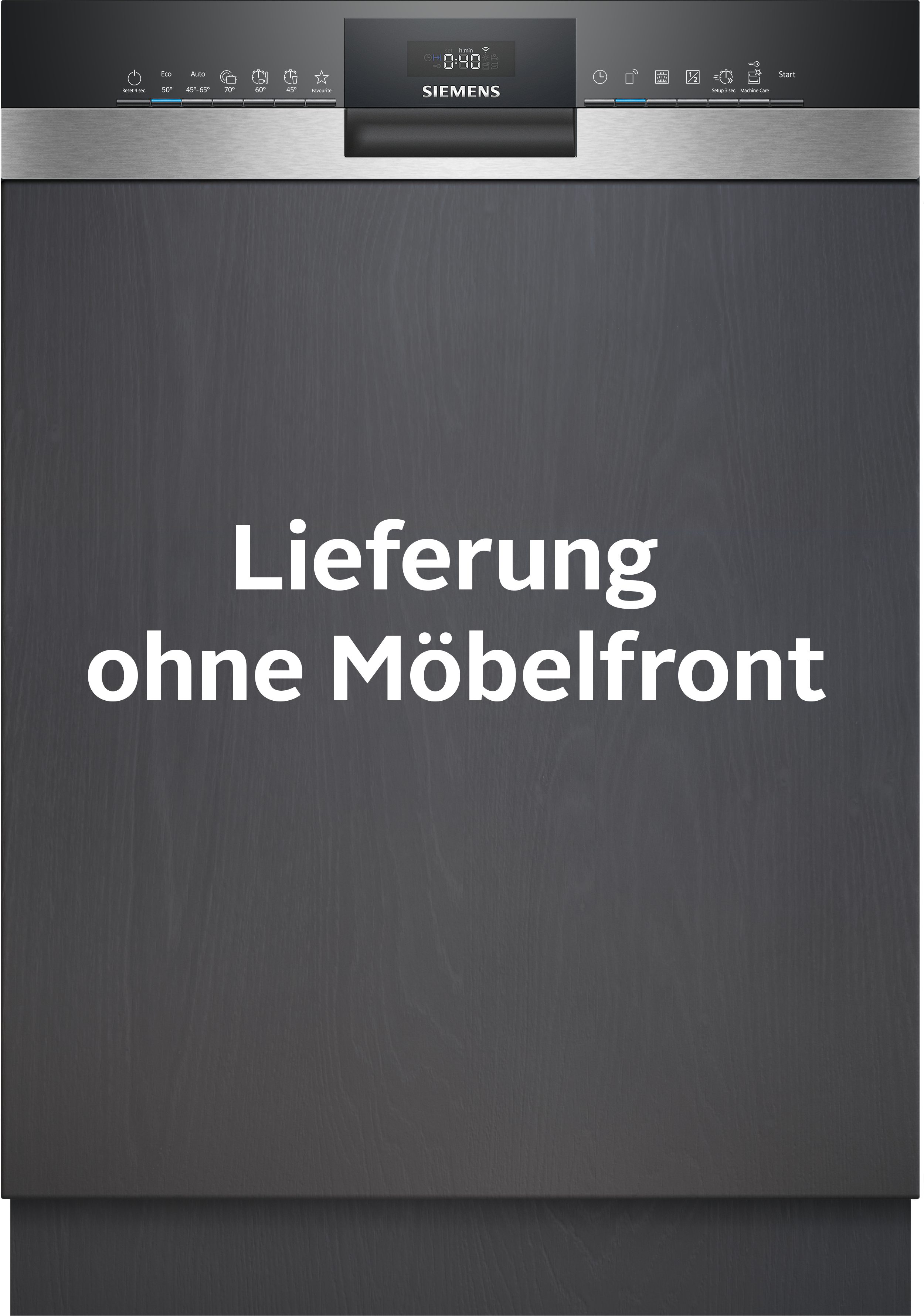 SIEMENS teilintegrierbarer Geschirrspüler iQ300 SN53ES22AE, 13 Maßgedecke, Made in Germany