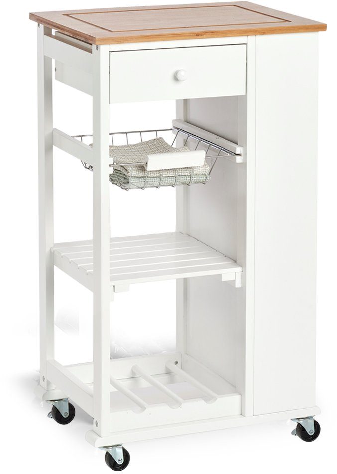 Zeller Present Küchenwagen, mit 4 Rollen günstig online kaufen