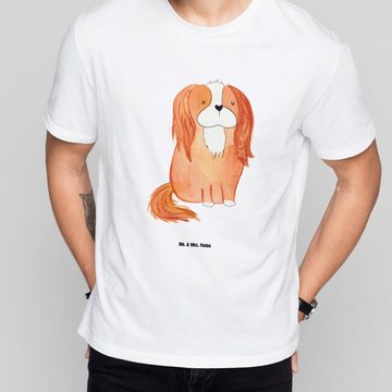 Mr. & Mrs. Panda T-Shirt Hund Cavalier King Charles Spaniel - Weiß - Geschenk, Tierliebhaber, (1-tlg)