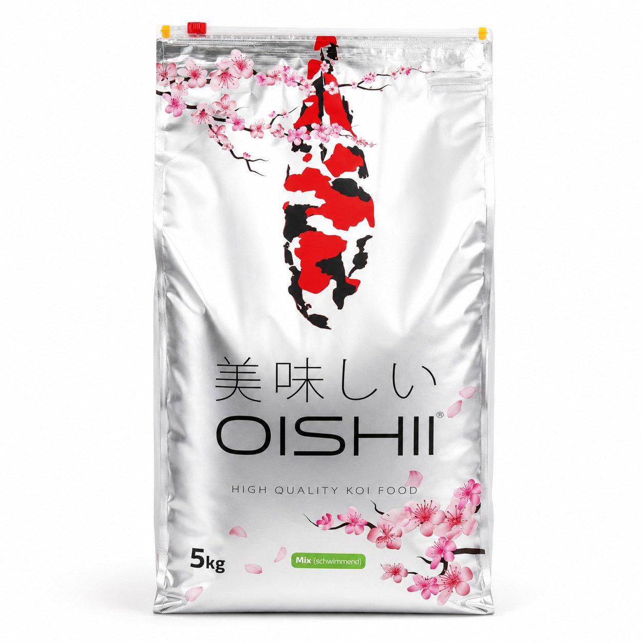 OISHII 5kg Oishii® Futtermix 4,5 mm – Premium Koifutter schwimmend, für: koi