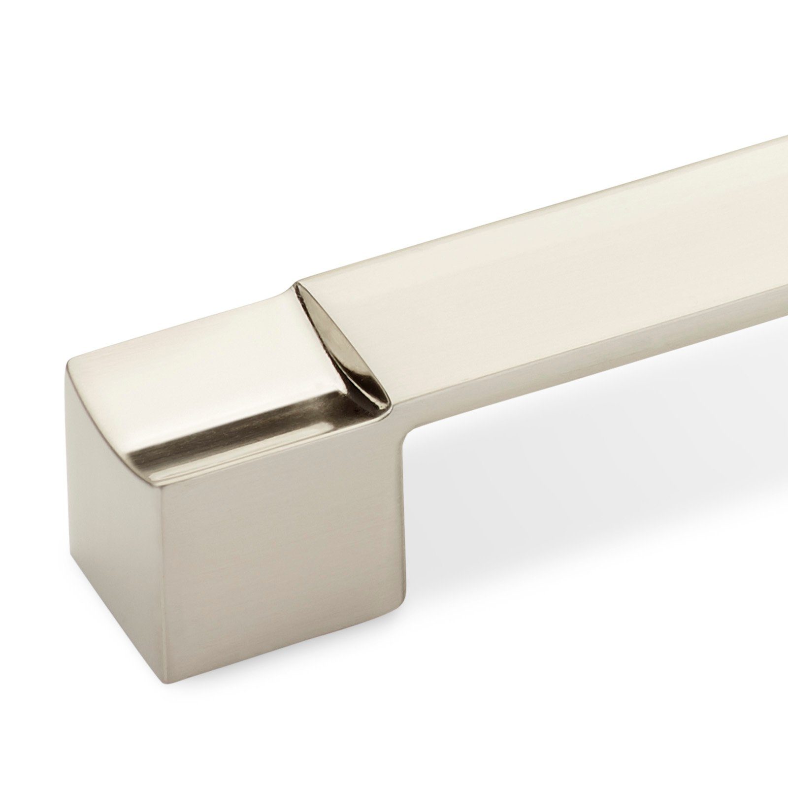 SO-TECH® Möbelgriff Bügelgriff SW106 BA 160 mm Edelstahloptik, inkl. Schrauben