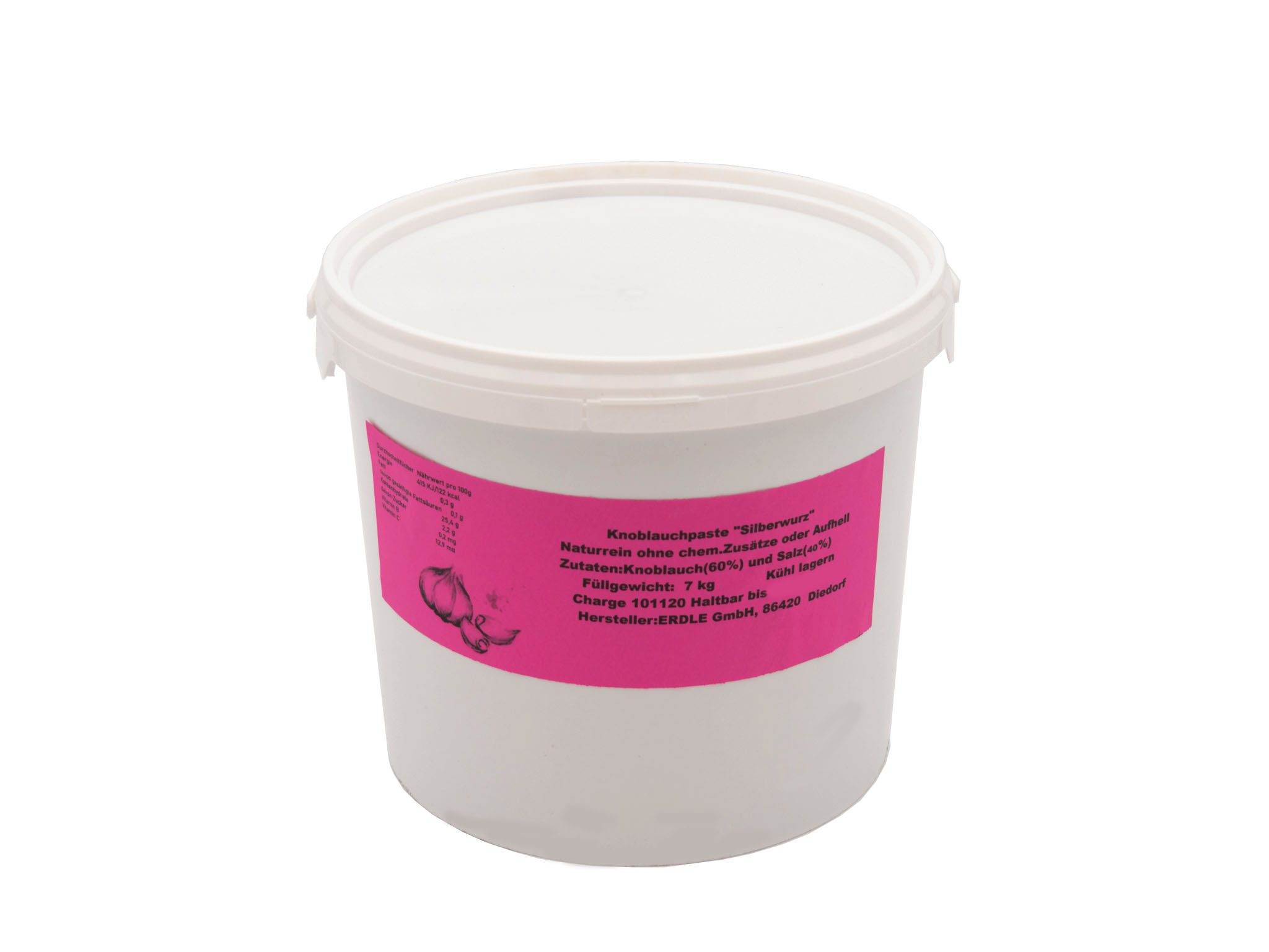mävo Gewürzpaste Knoblauchplaste 7kg Eimer