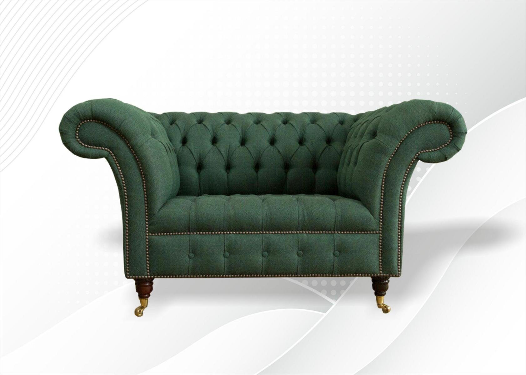 JVmoebel Chesterfield-Sessel, Chesterfield Sessel 1,5 Sitzer Design