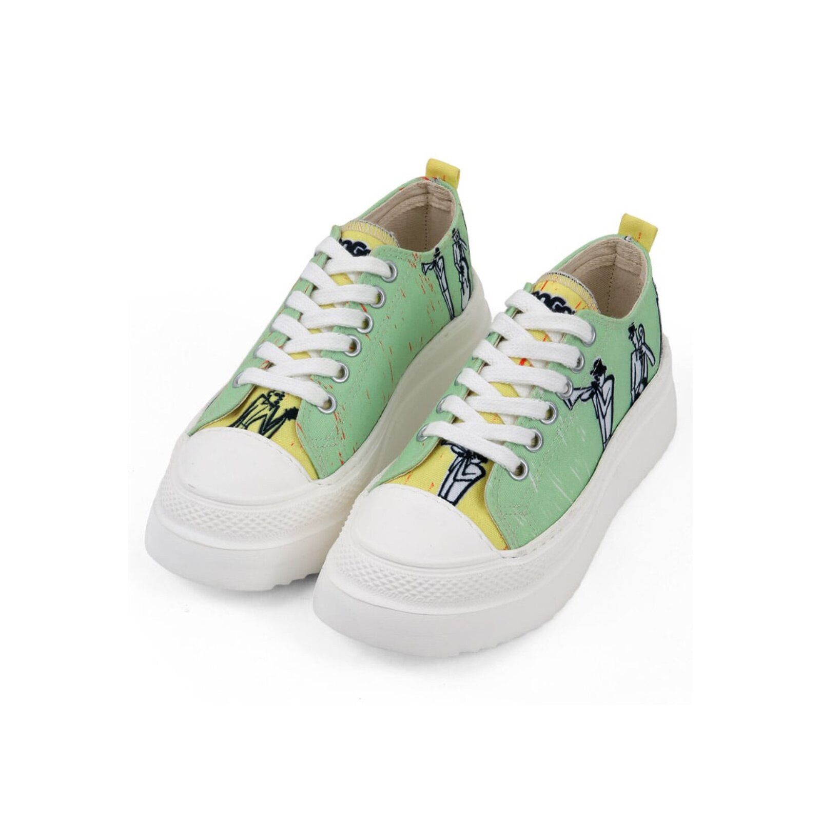 DOGO Freya Low-Top Sneaker The Band Damen Sneaker Ballerina Handgefertigt